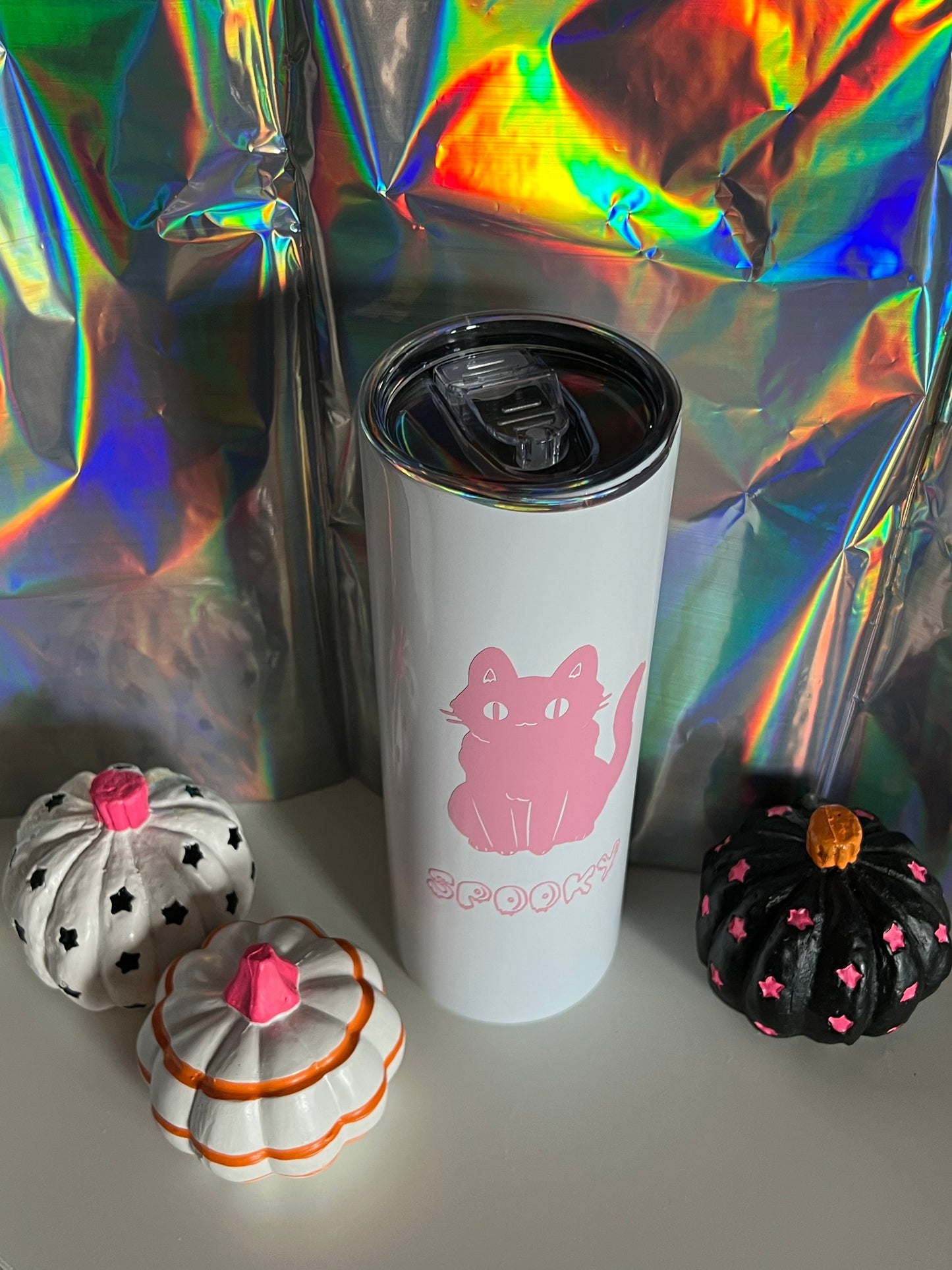 Spooky Cat Tumbler