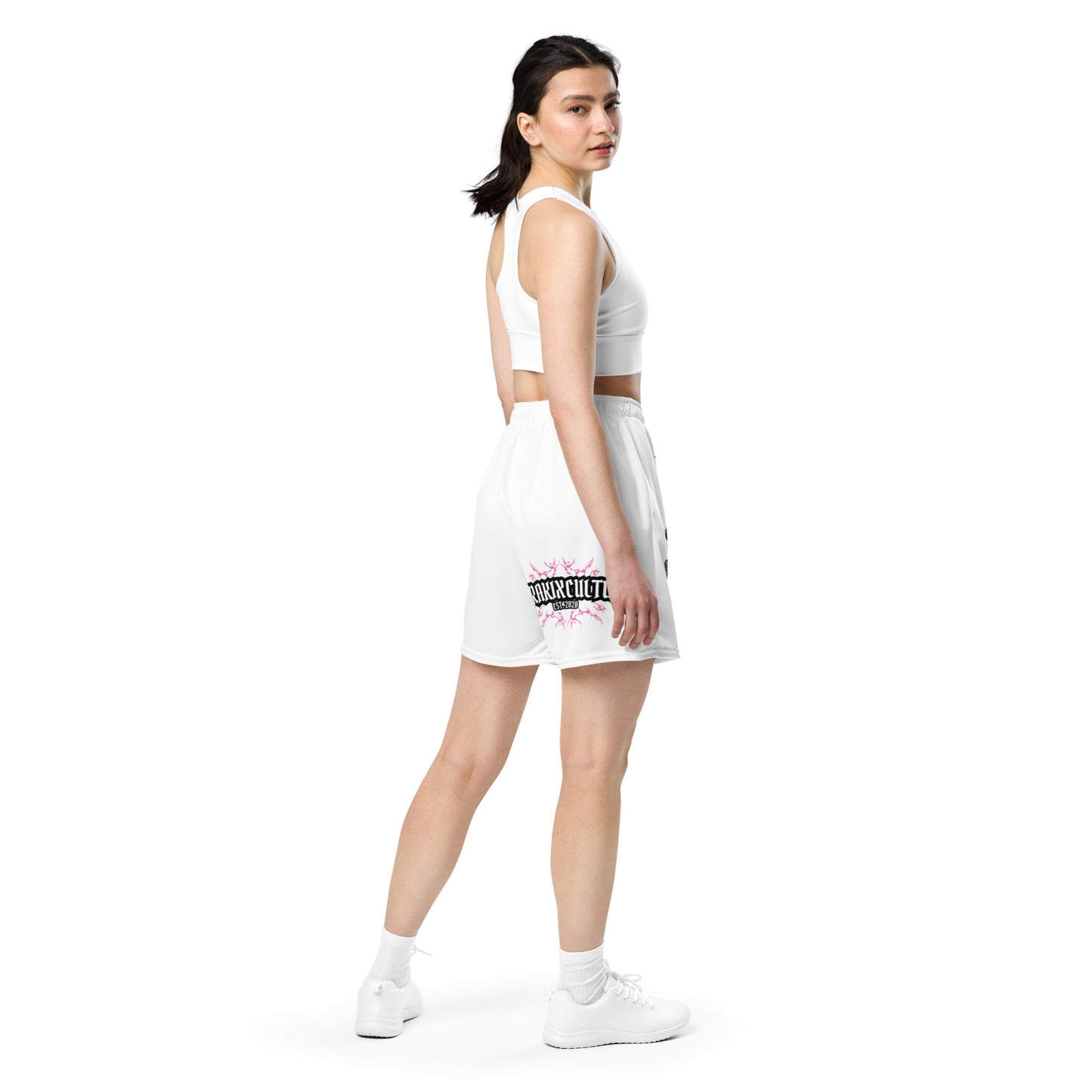 Butterfly mesh shorts