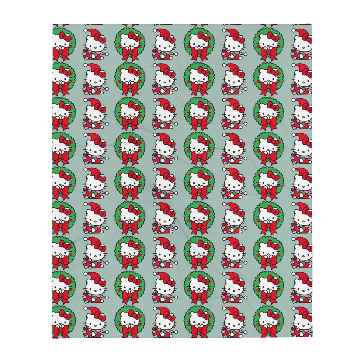 Hello Christmas Throw Blanket