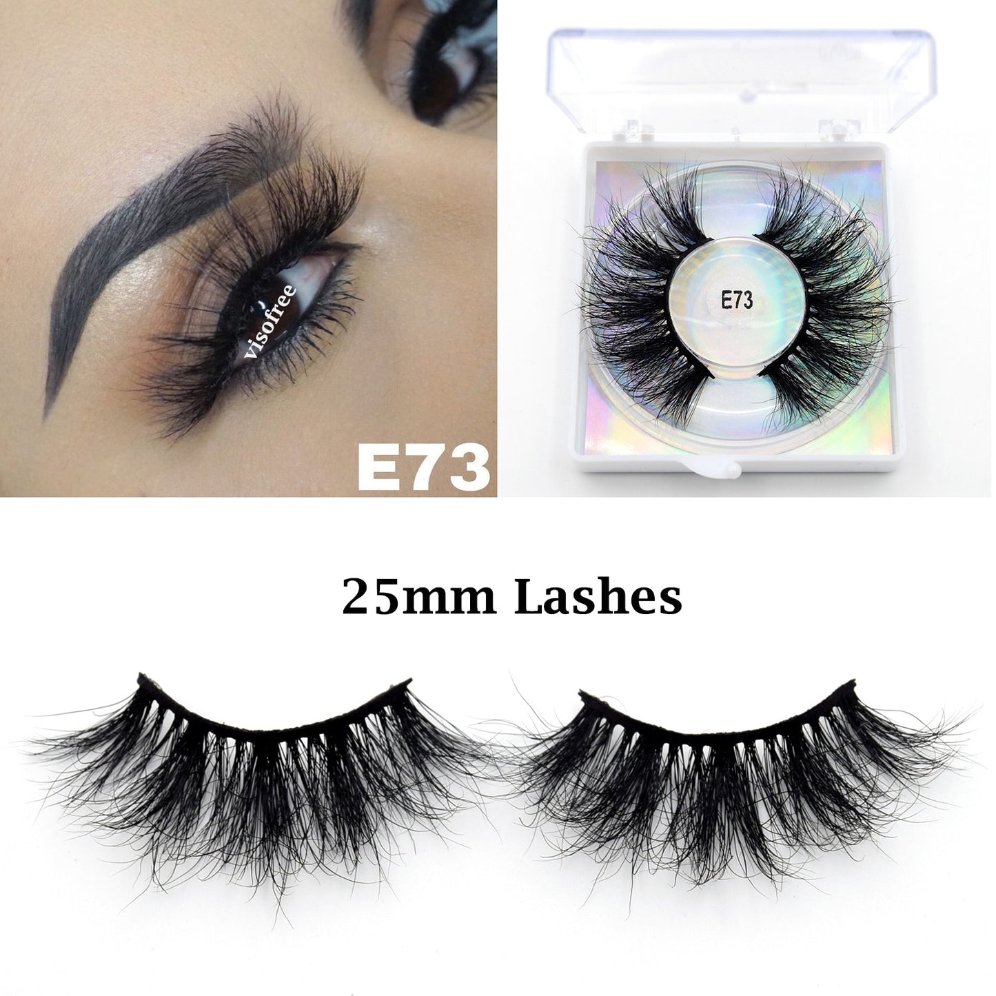 Thick Mink False Lashes