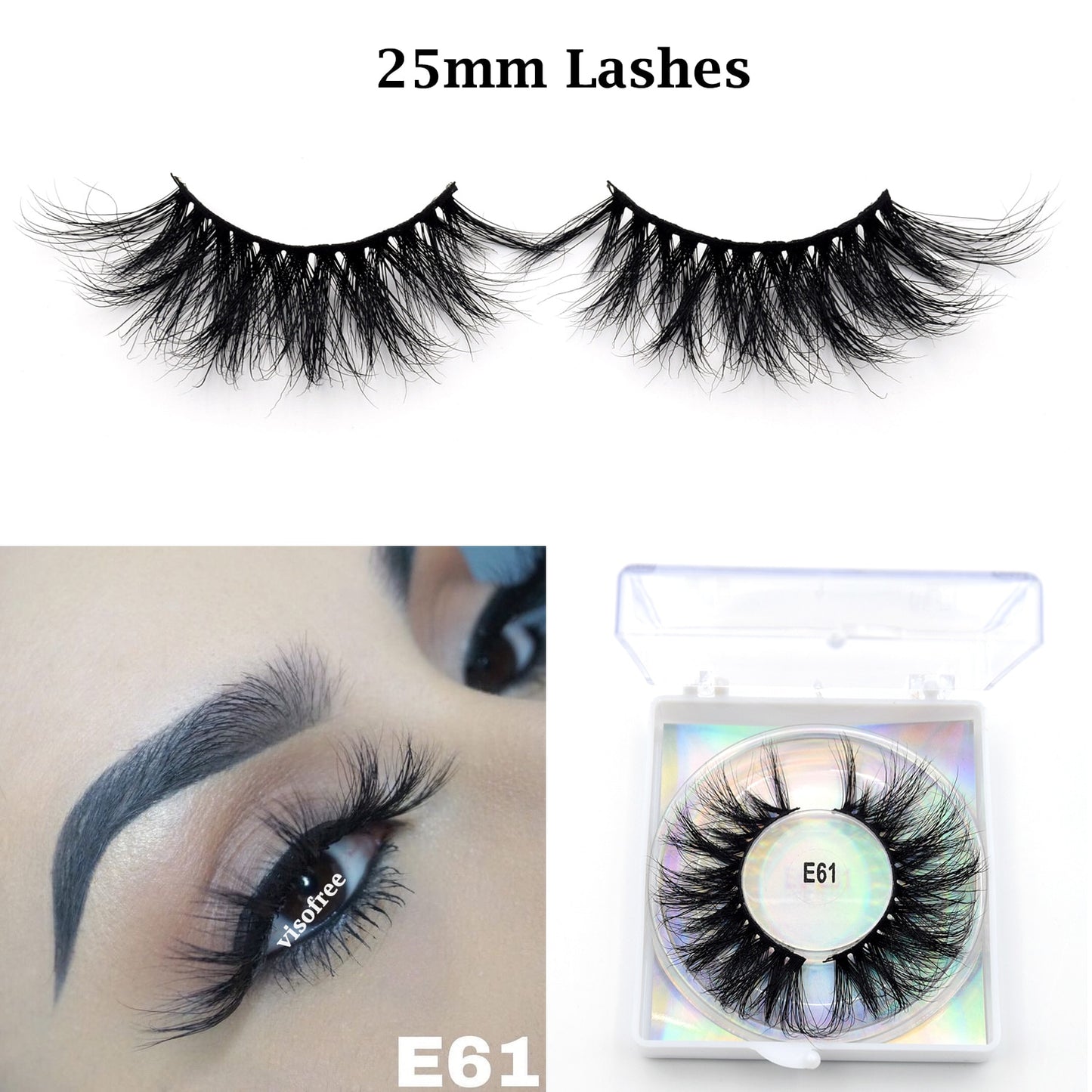 Thick Mink False Lashes