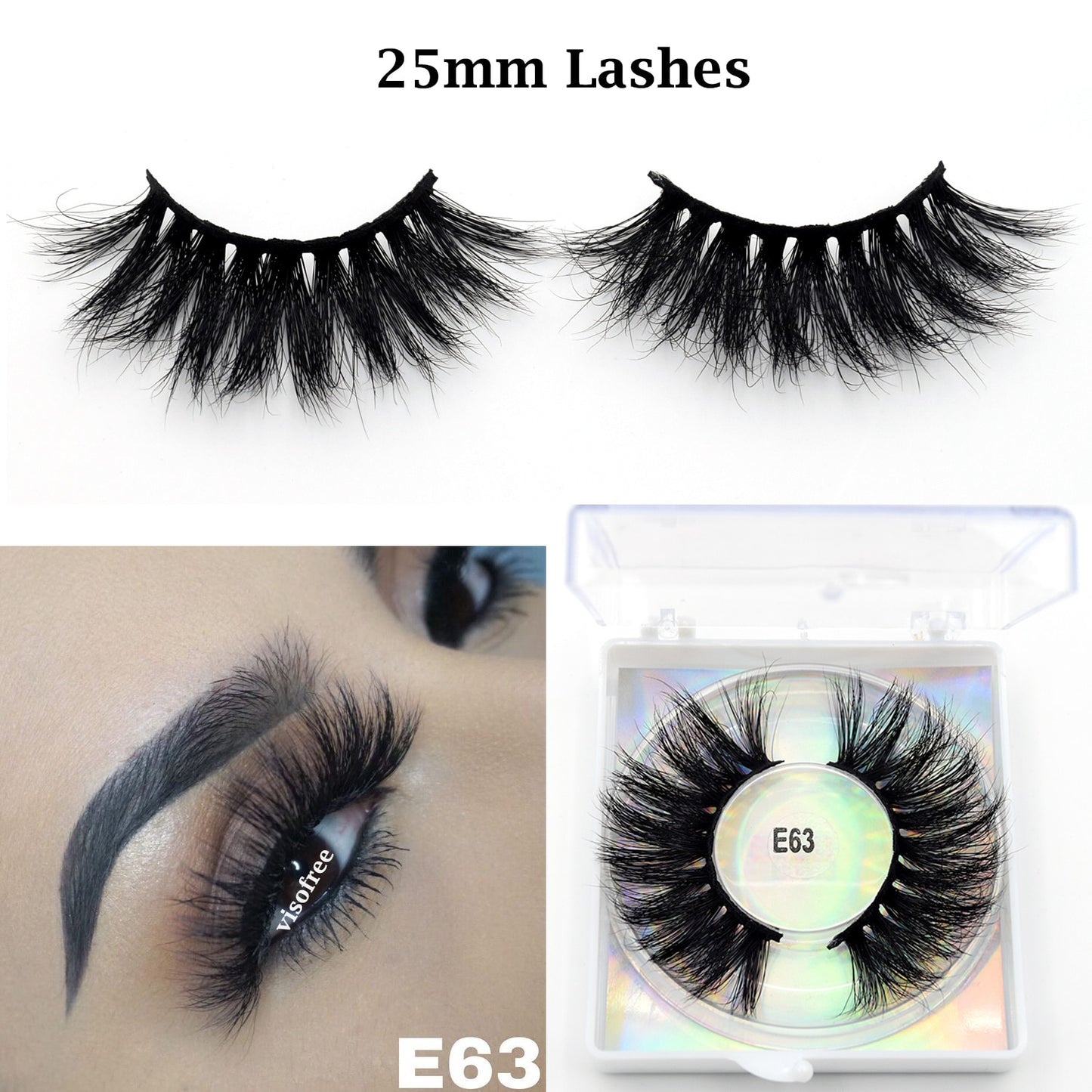 Thick Mink False Lashes