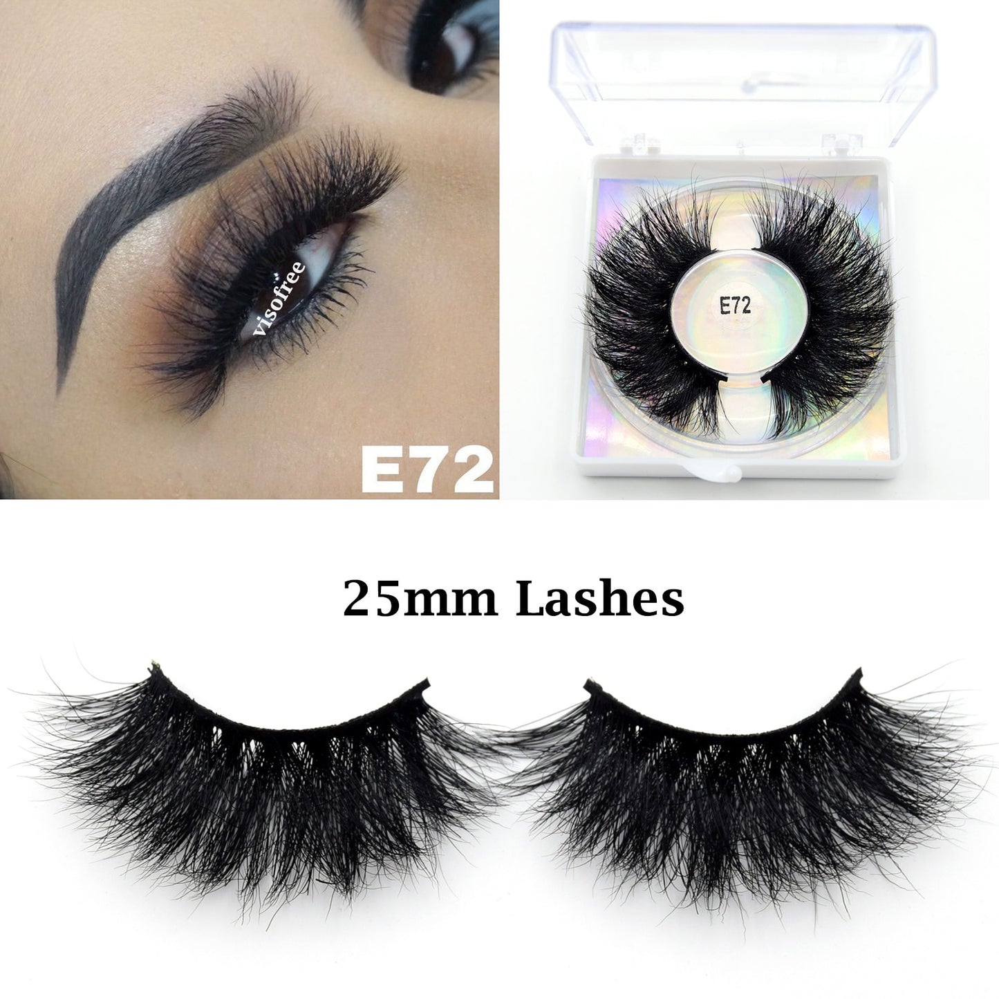 Thick Mink False Lashes
