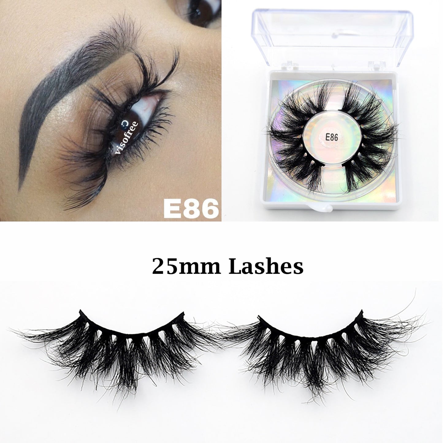 Thick Mink False Lashes