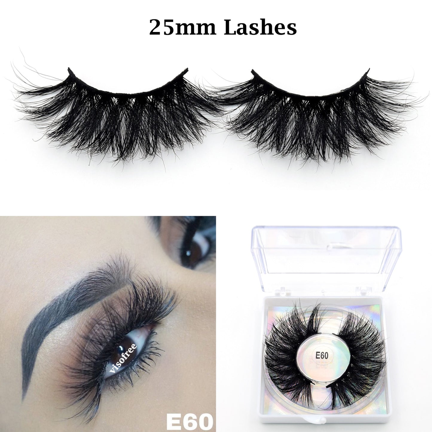 Thick Mink False Lashes