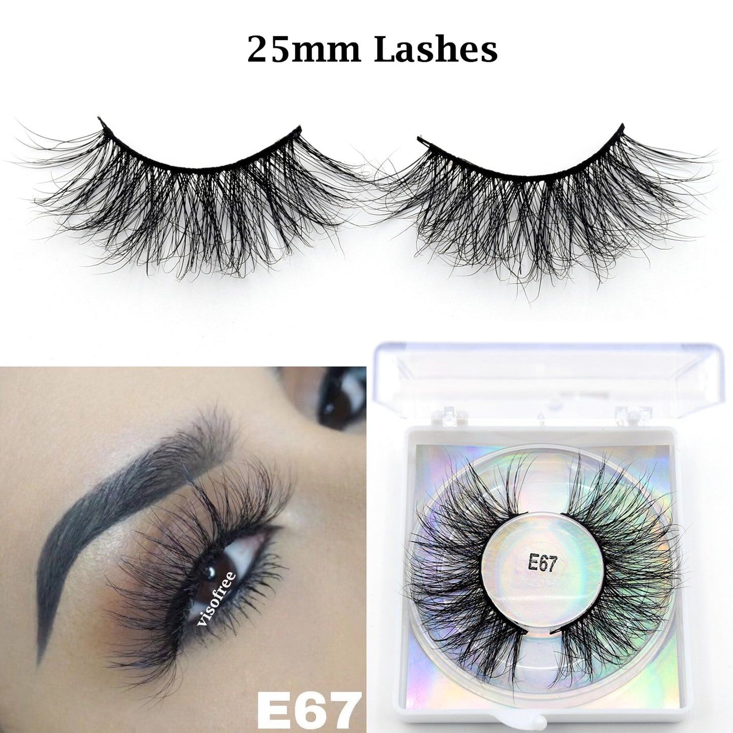 Thick Mink False Lashes