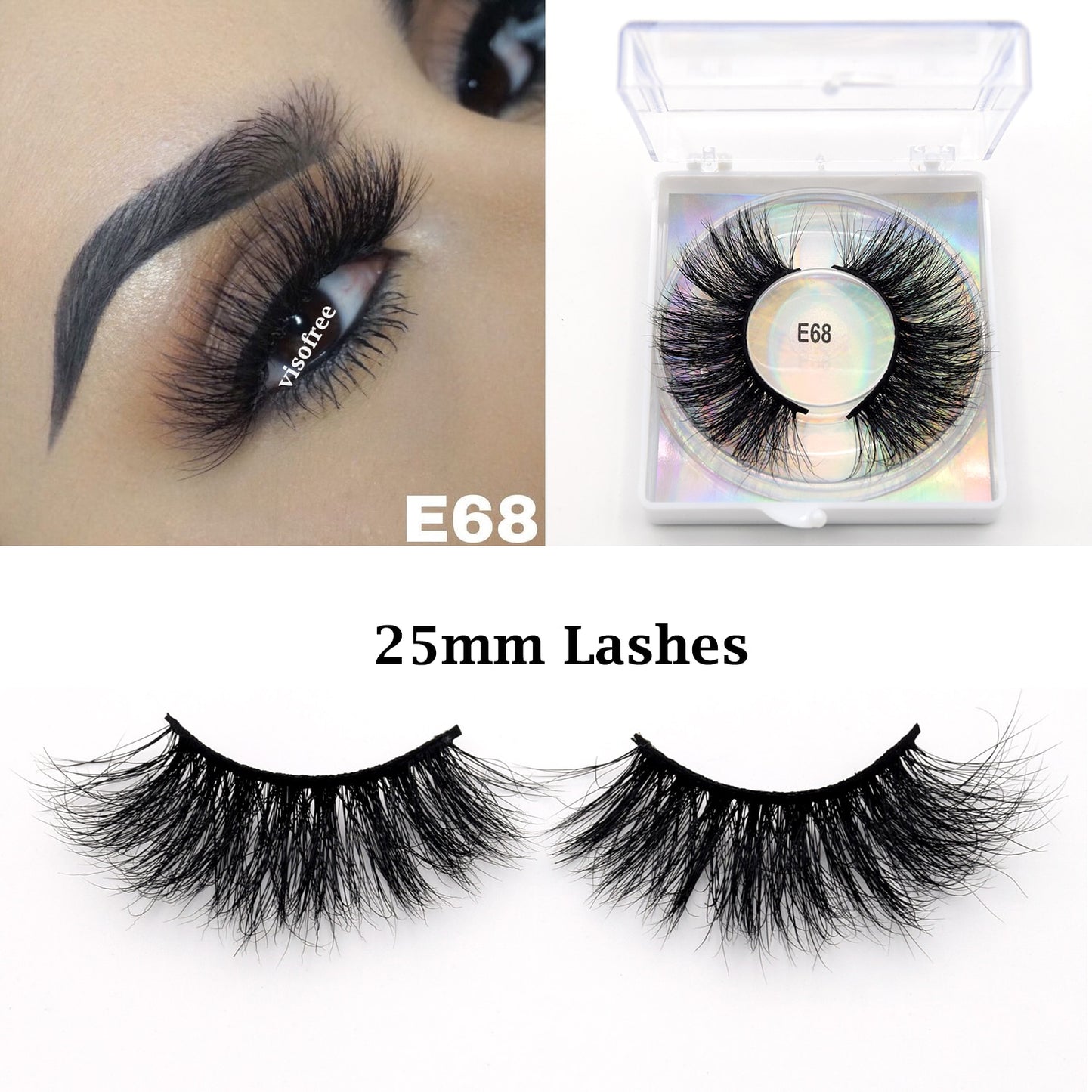 Thick Mink False Lashes