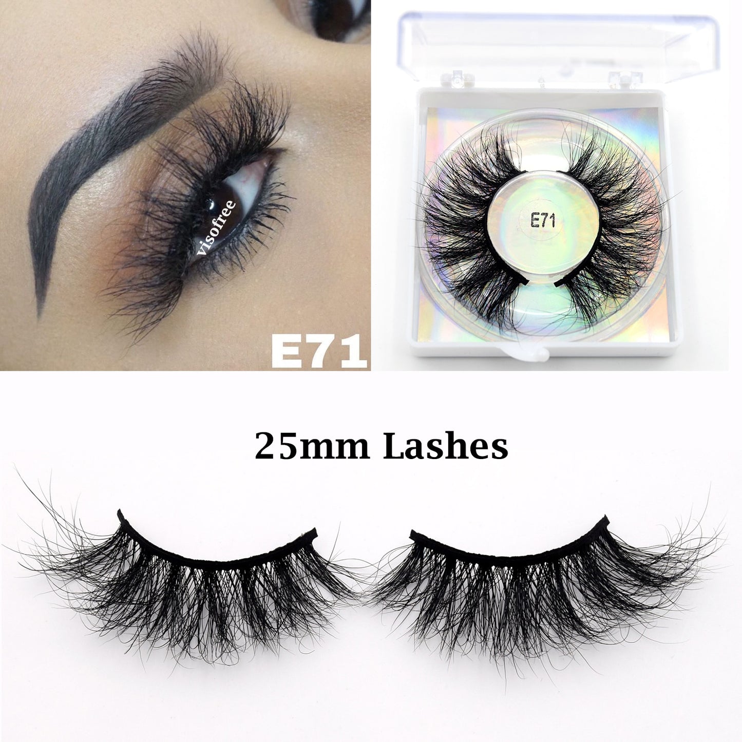Thick Mink False Lashes