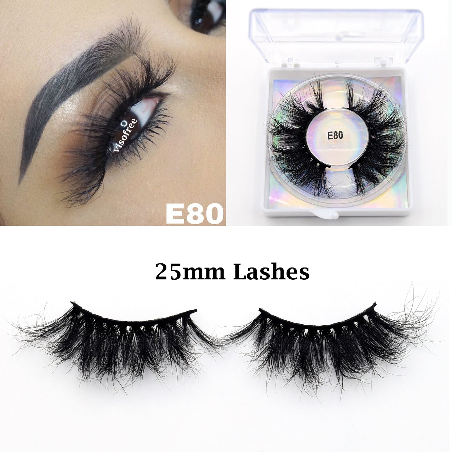 Thick Mink False Lashes