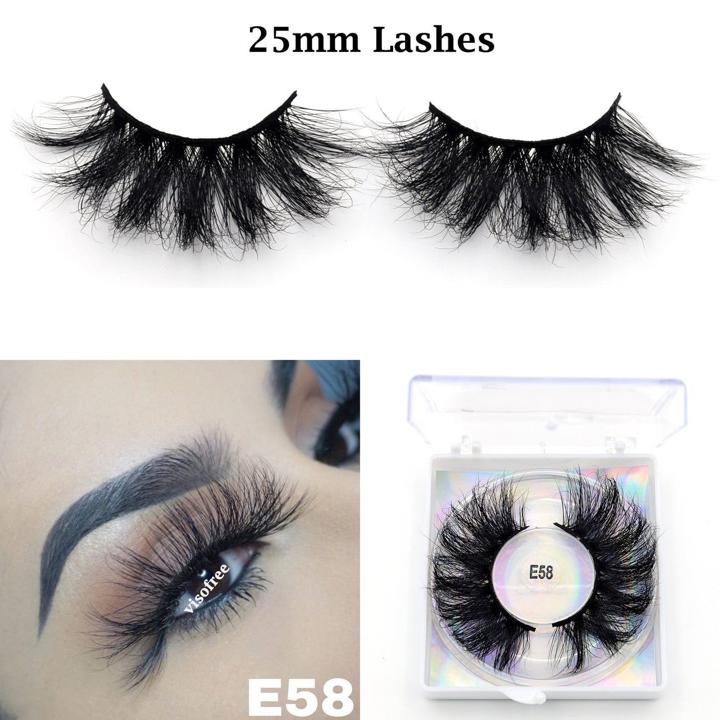 Thick Mink False Lashes