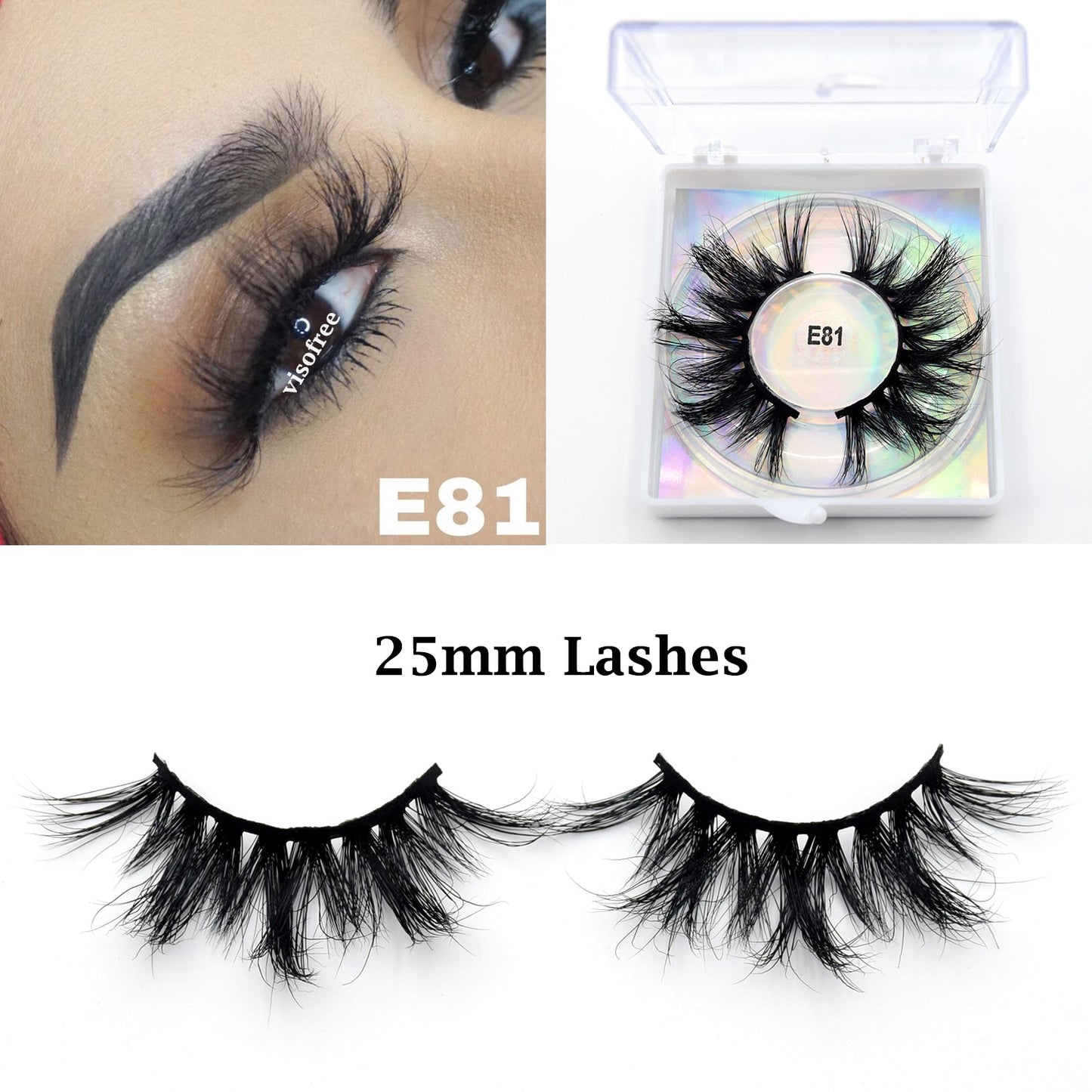 Thick Mink False Lashes