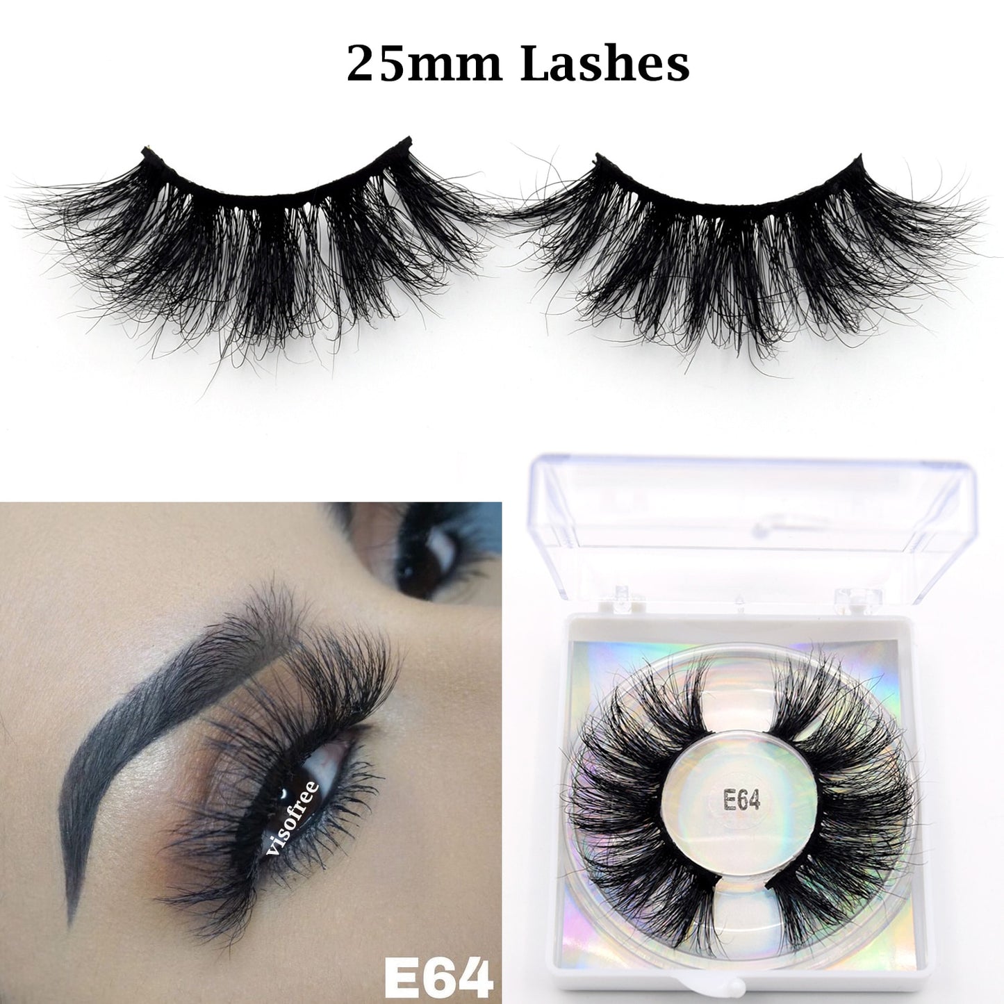 Thick Mink False Lashes