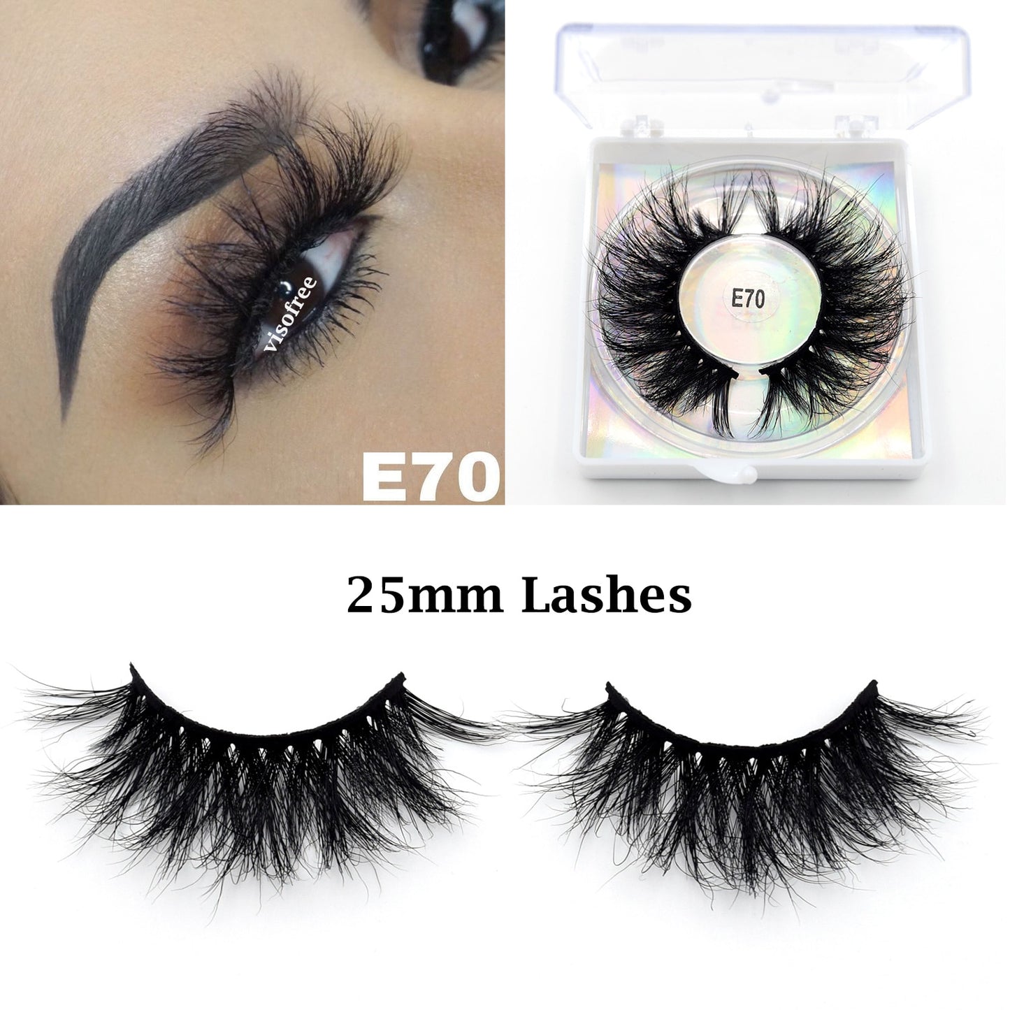 Thick Mink False Lashes