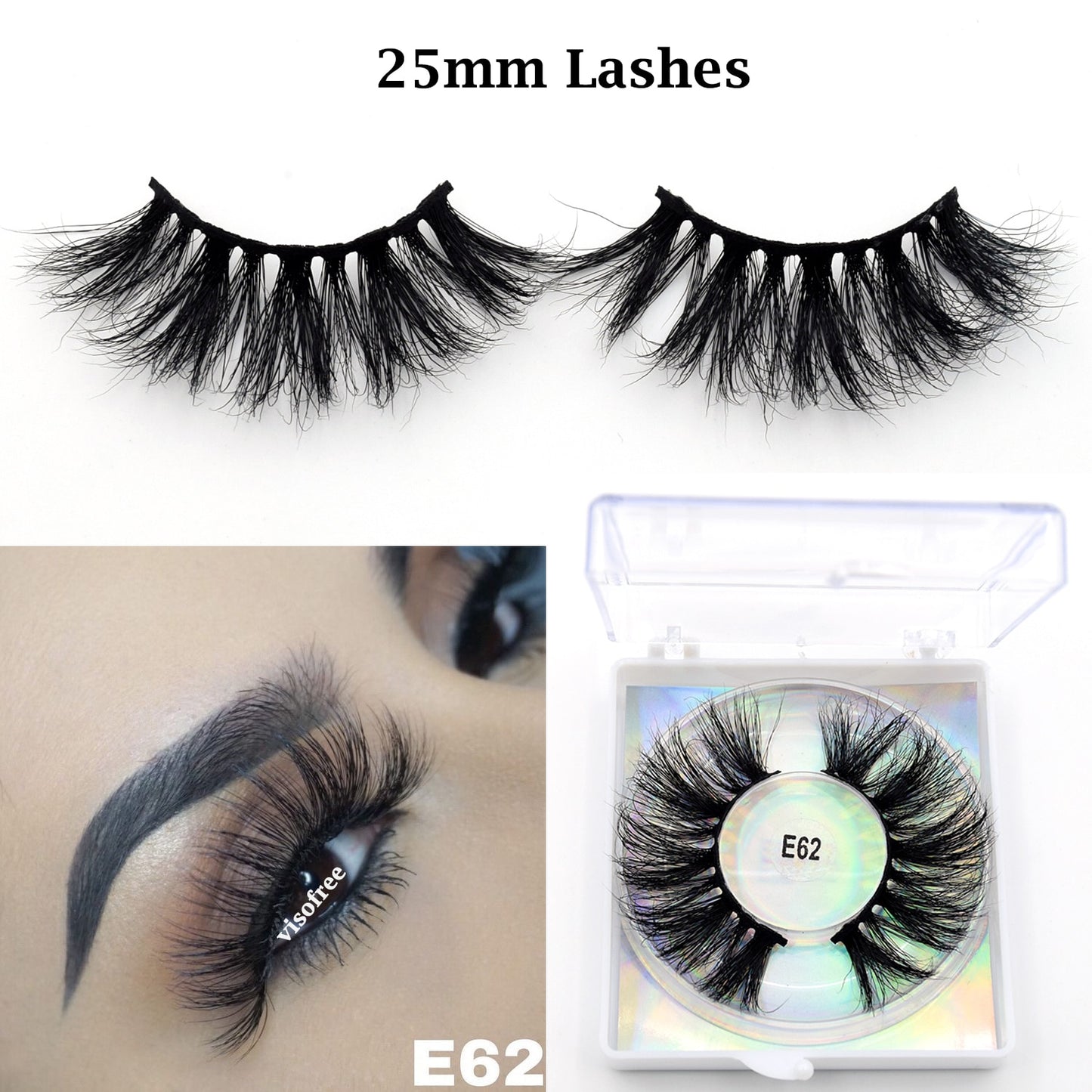 Thick Mink False Lashes