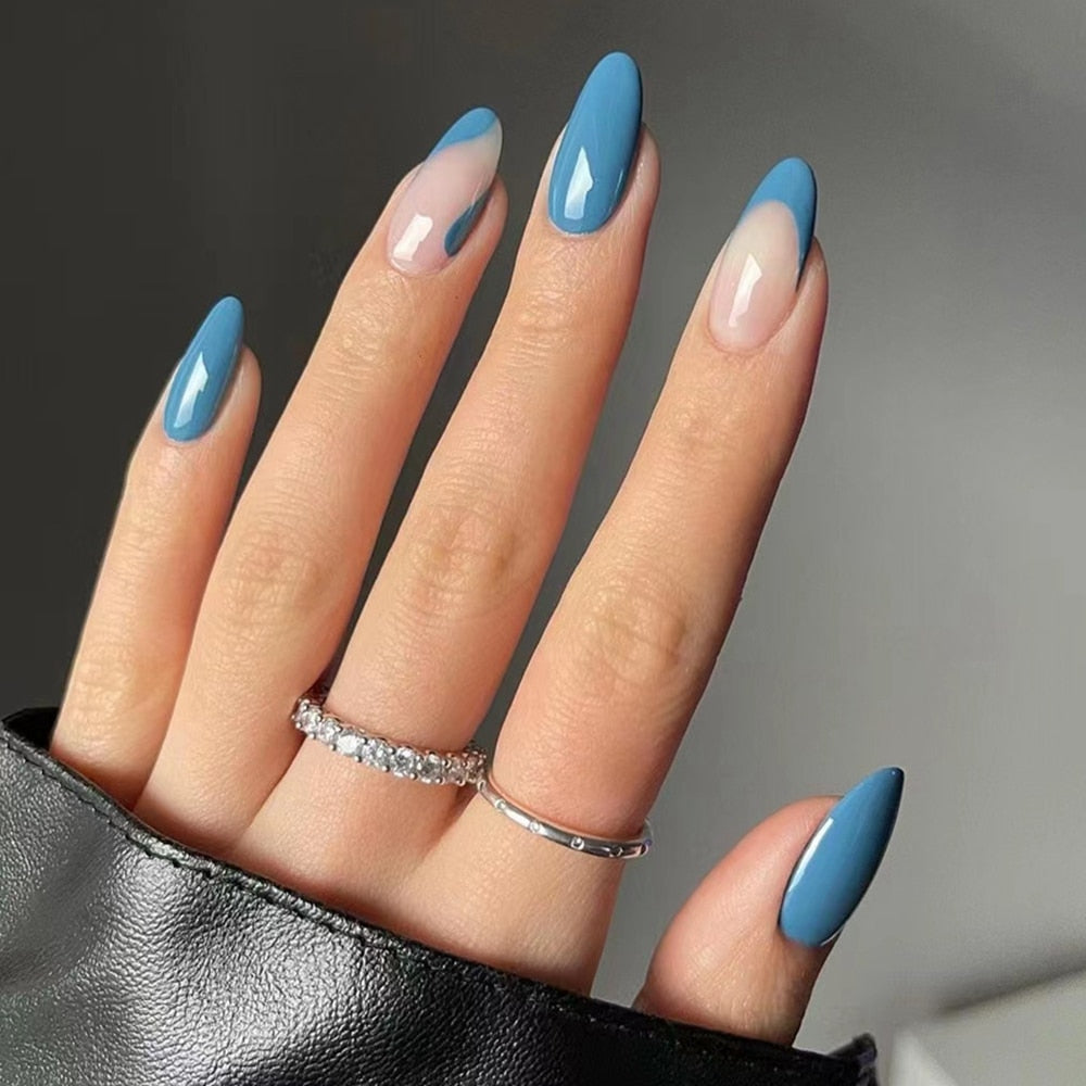 Various Almond Press On Nails