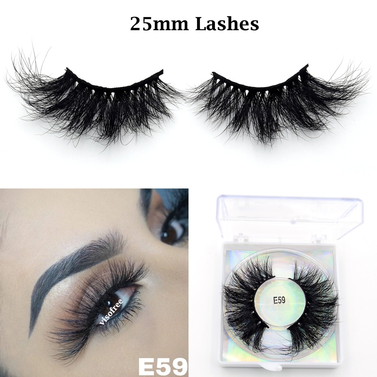 Thick Mink False Lashes