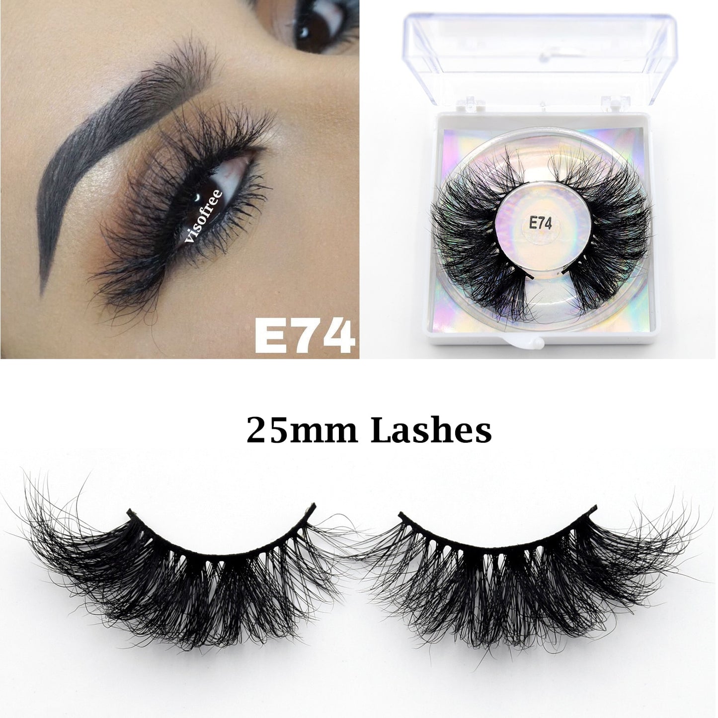 Thick Mink False Lashes
