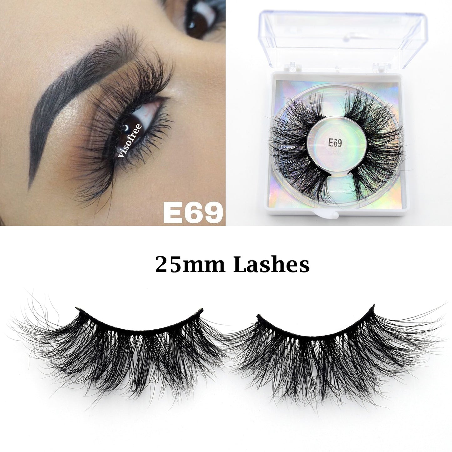 Thick Mink False Lashes