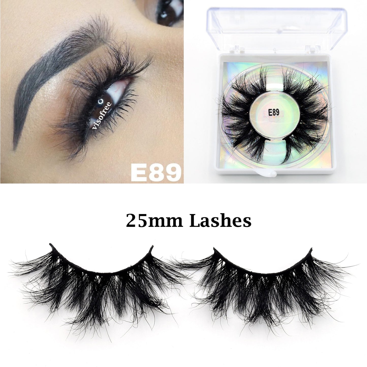 Thick Mink False Lashes