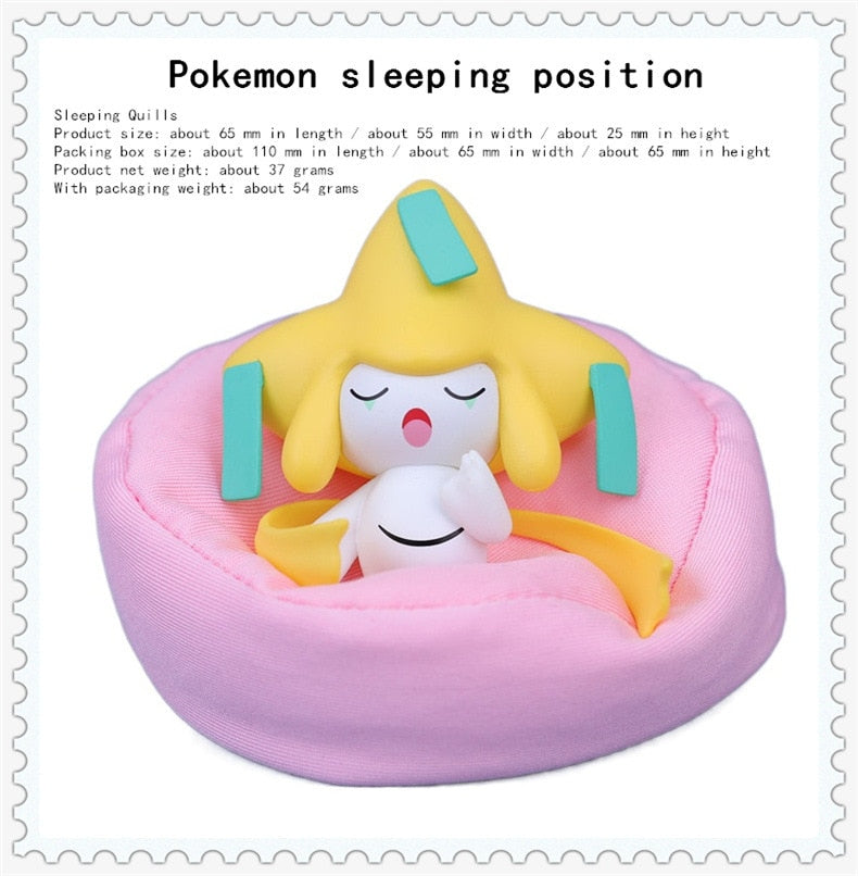 Sleeping Pokemon Figures