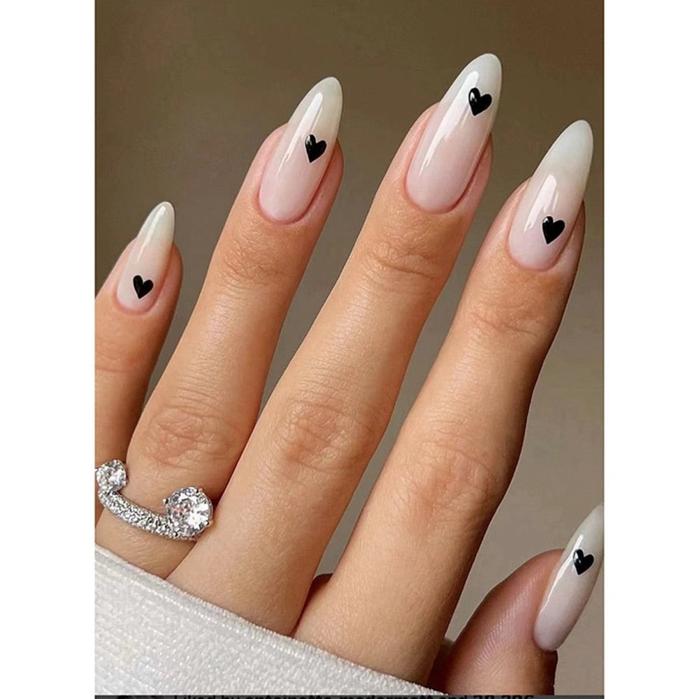 Various Almond Press On Nails