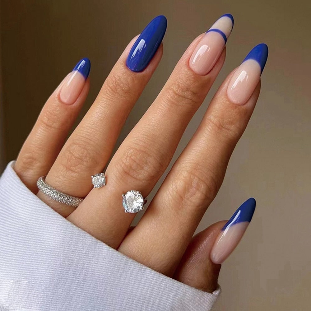 Various Almond Press On Nails