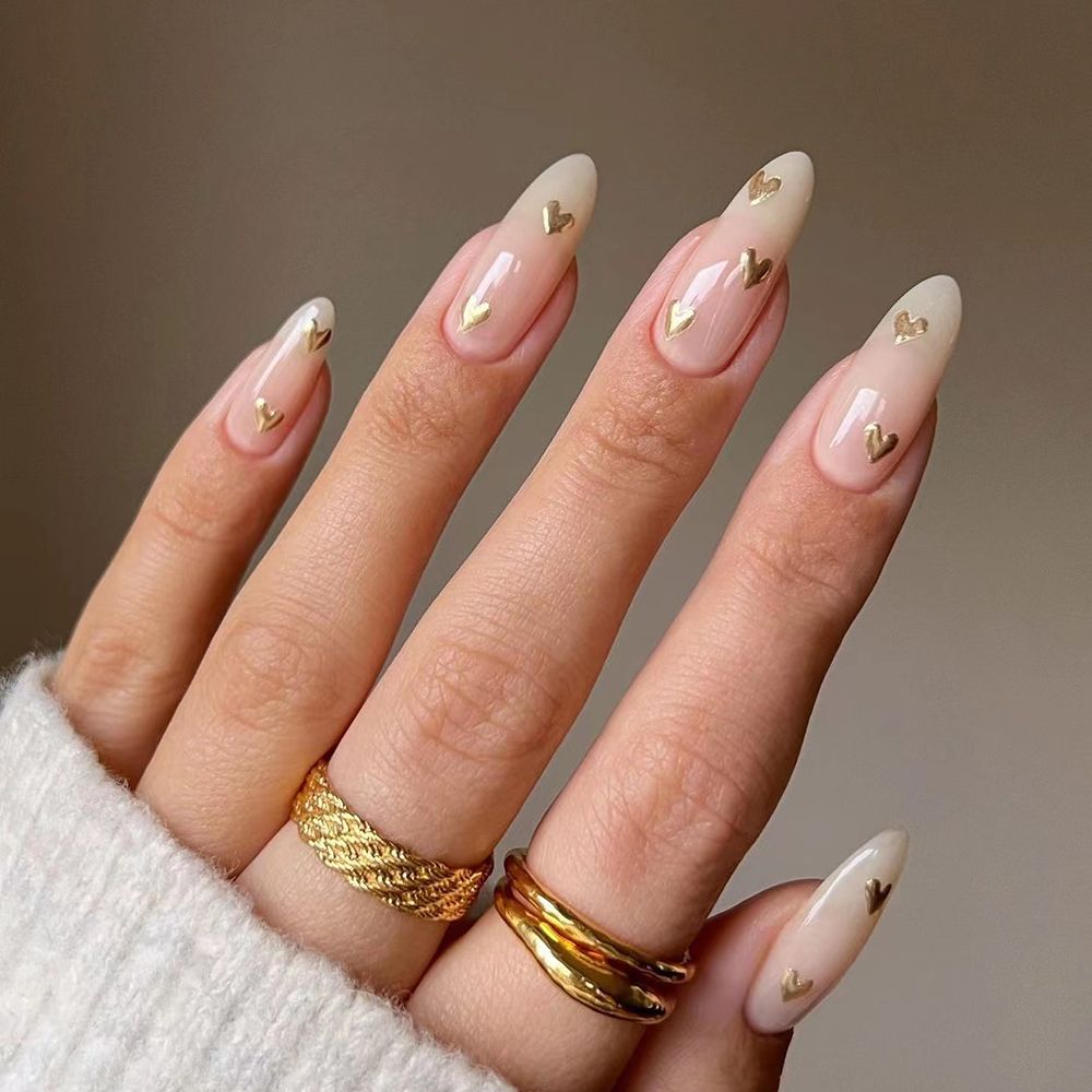 Various Almond Press On Nails