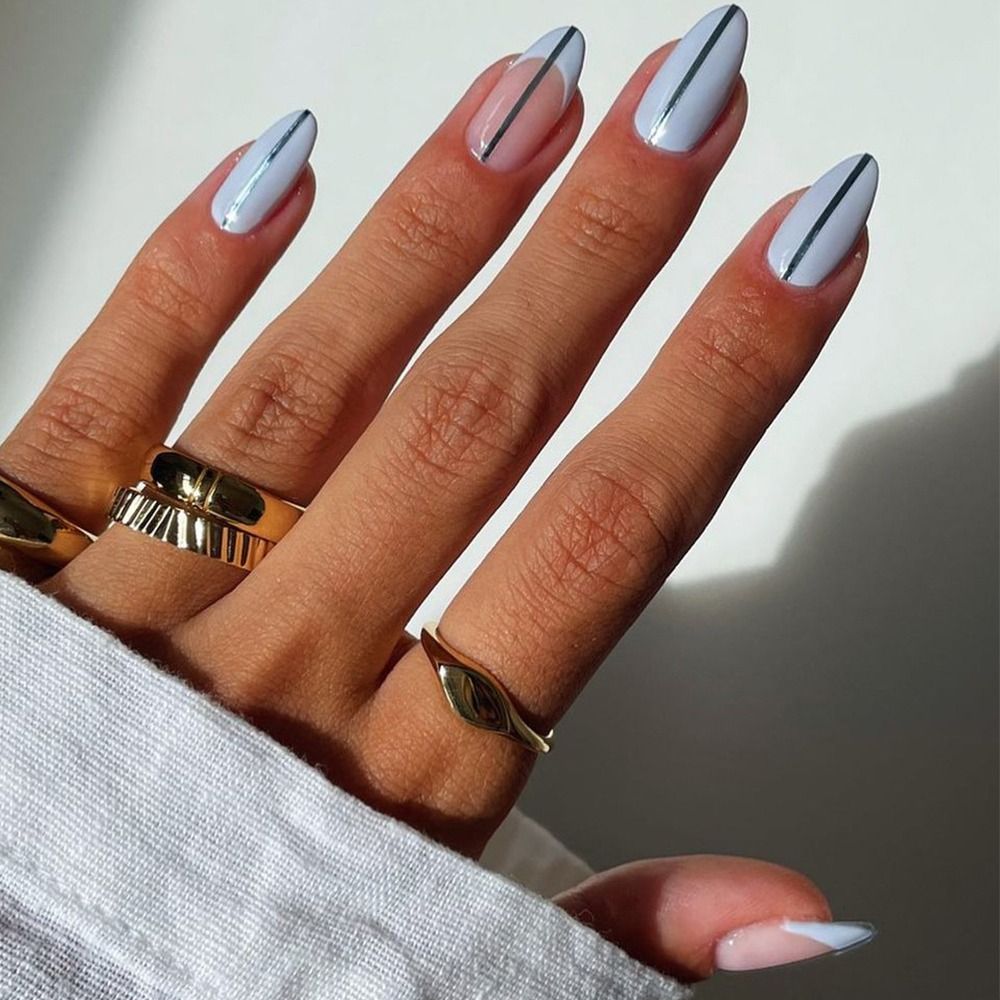 Various Almond Press On Nails