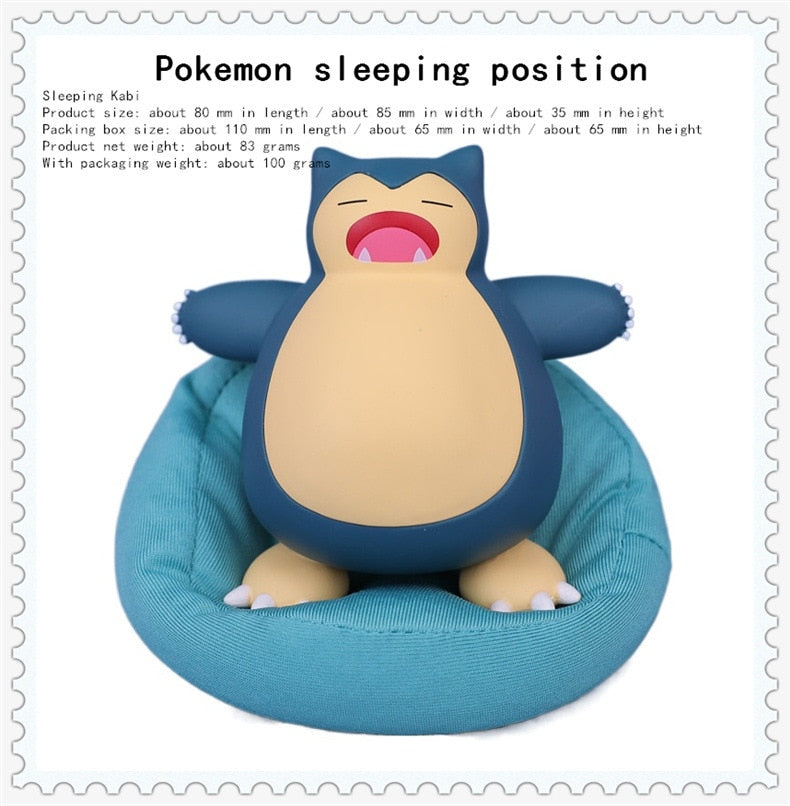Sleeping Pokemon Figures