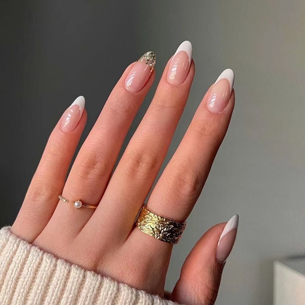 Various Almond Press On Nails
