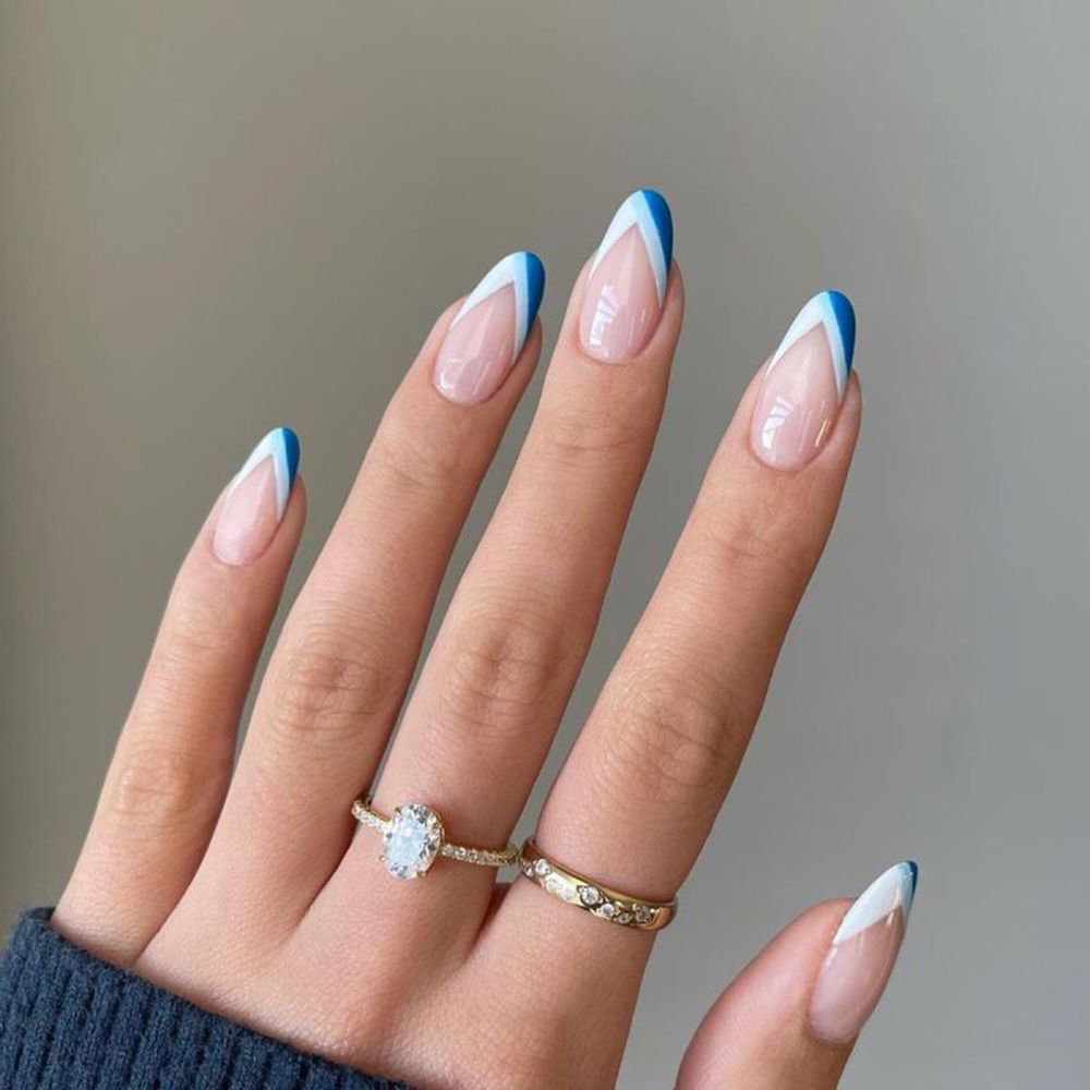 Various Almond Press On Nails