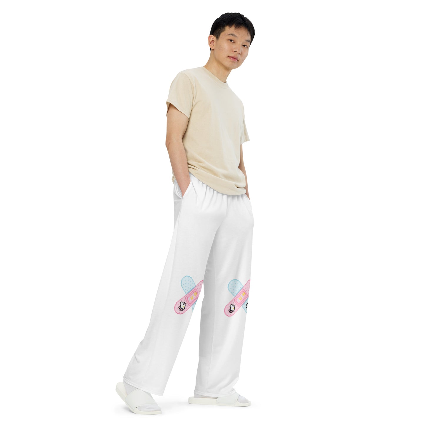Hello x Meraki Band-Aid Sweatpants