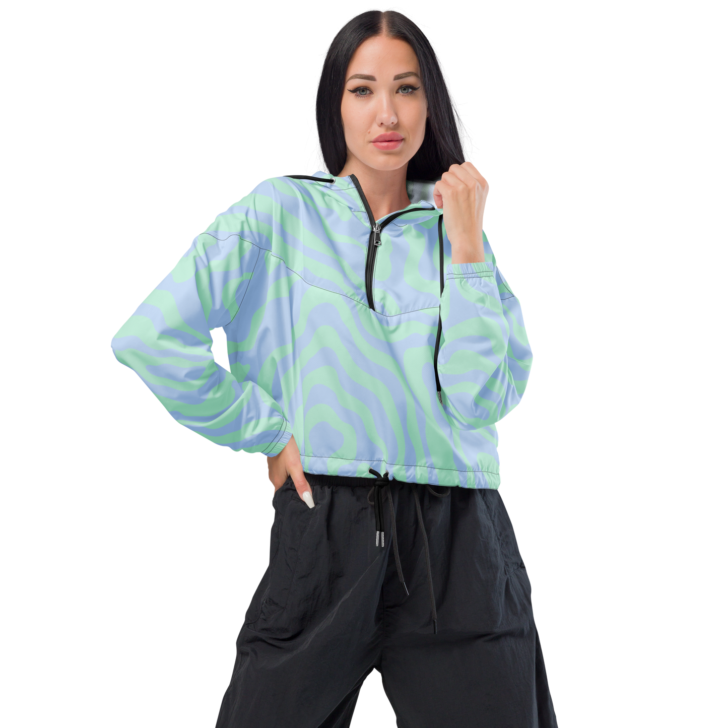 Wavy Windbreaker