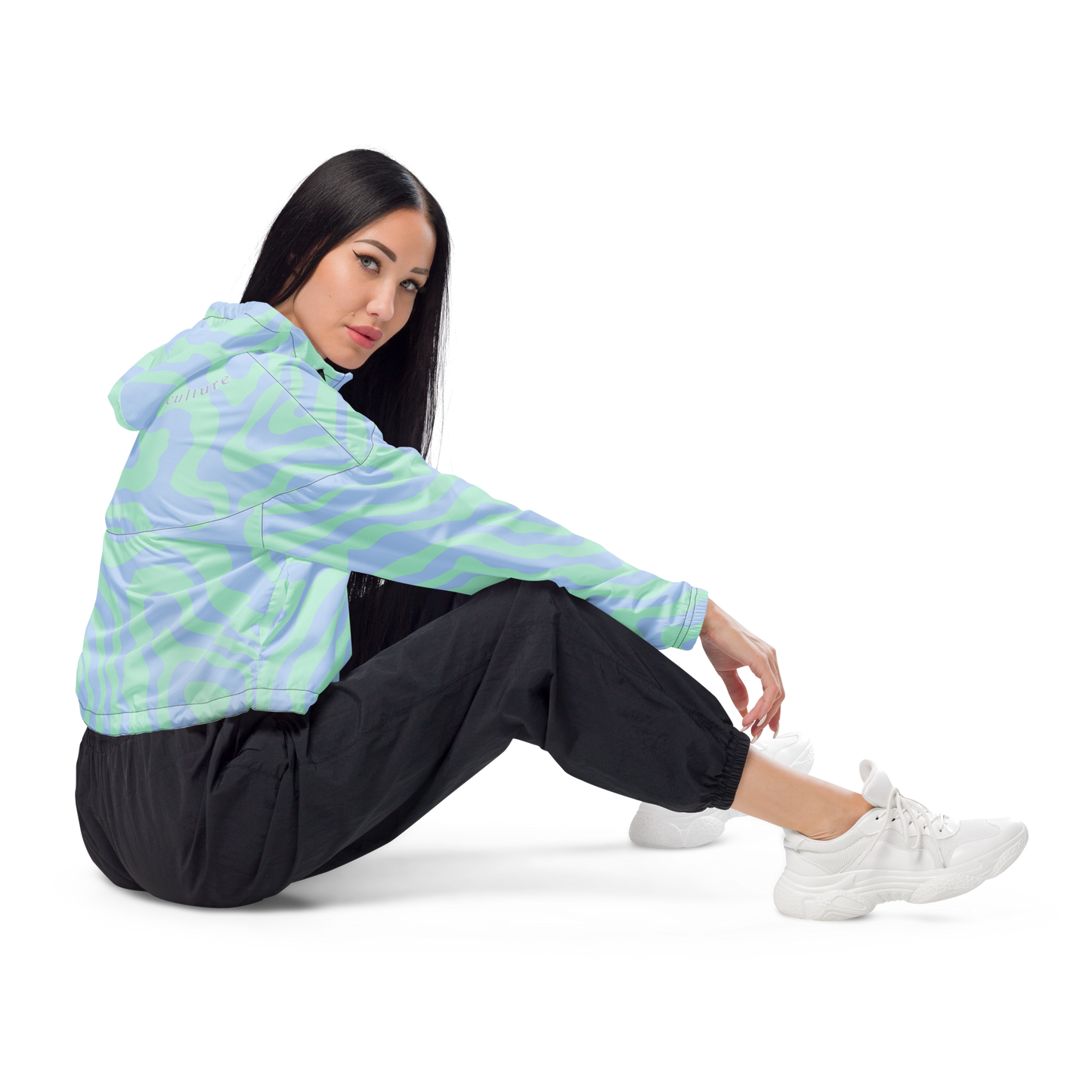 Wavy Windbreaker