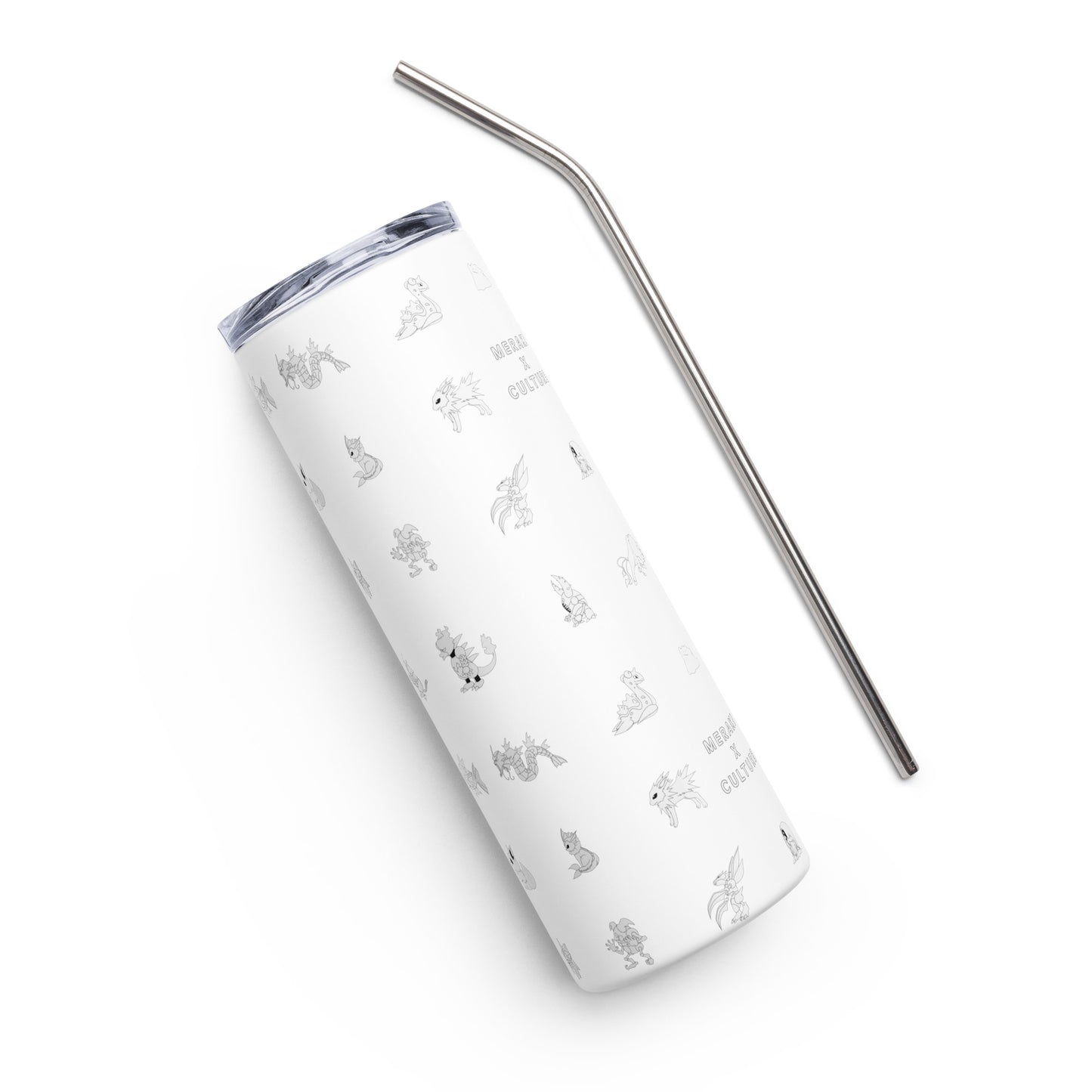 Stainless Steel Pocket Monstars Tumbler