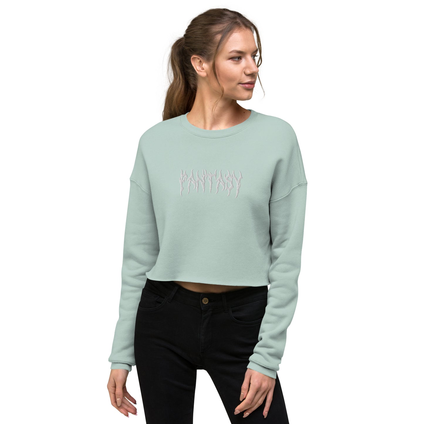 Fantasy Cropped  Sweatshirt