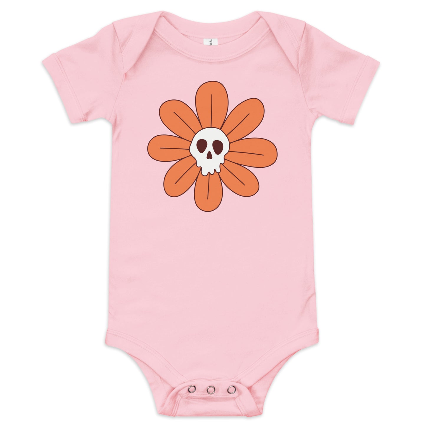 Skull Flower Onesie