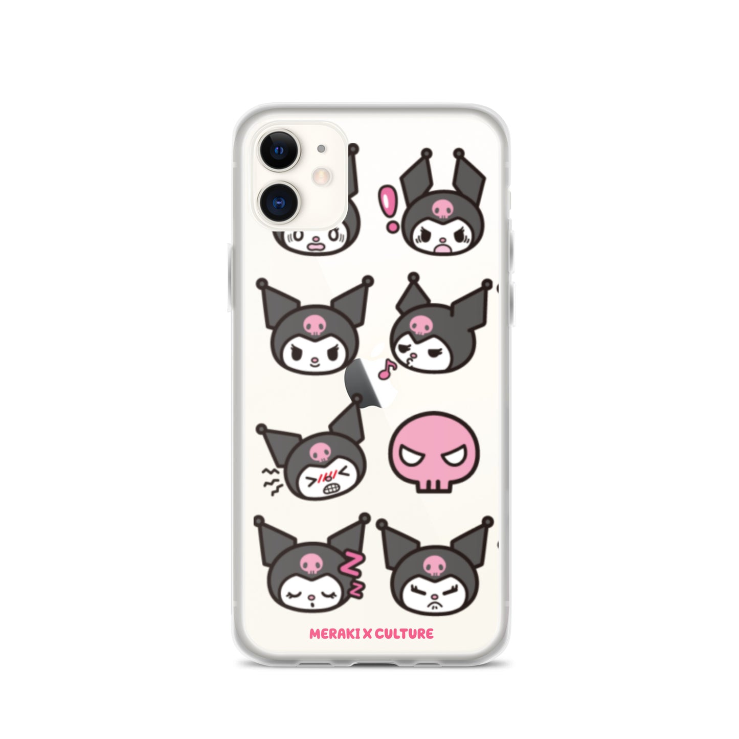 Kuromi Clear Phone Case