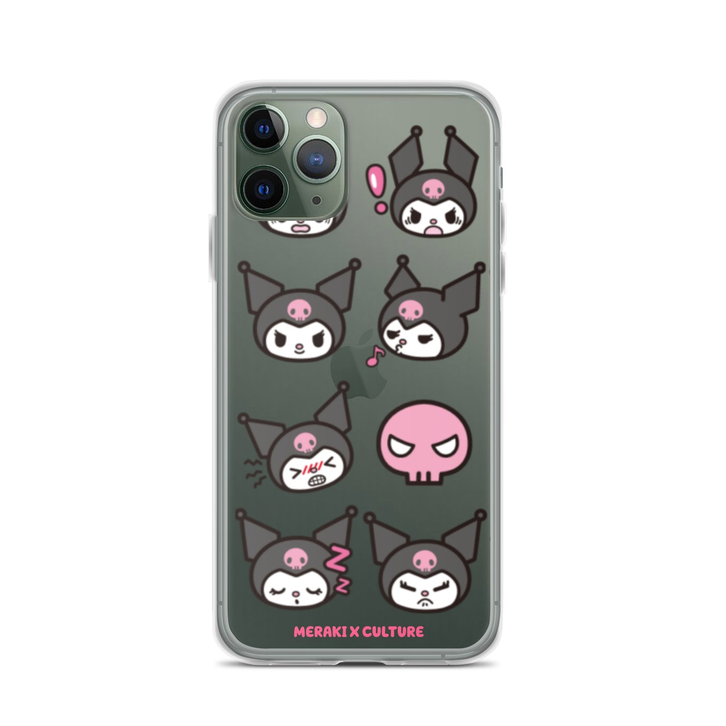 Kuromi Clear Phone Case