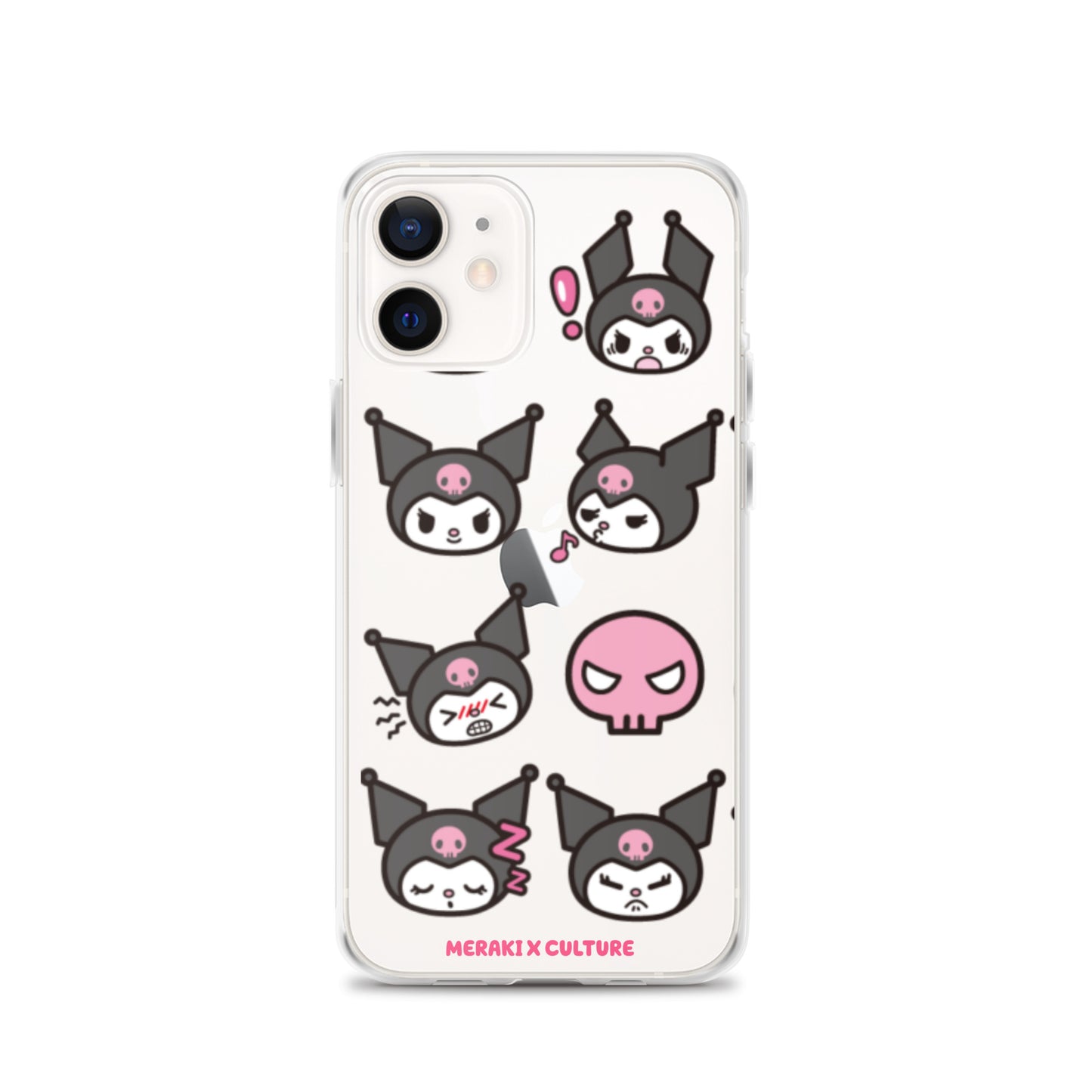 Kuromi Clear Phone Case