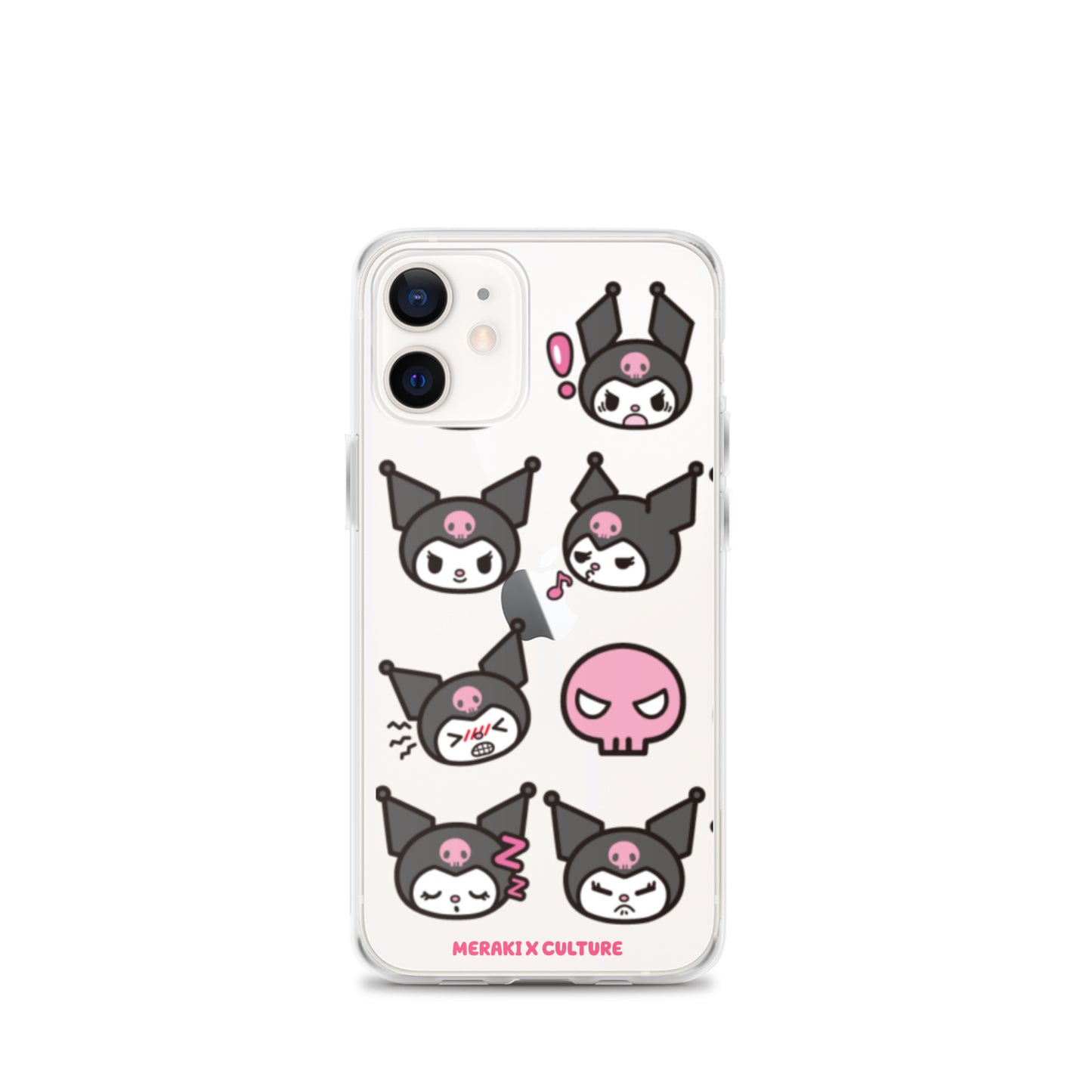 Kuromi Clear Phone Case