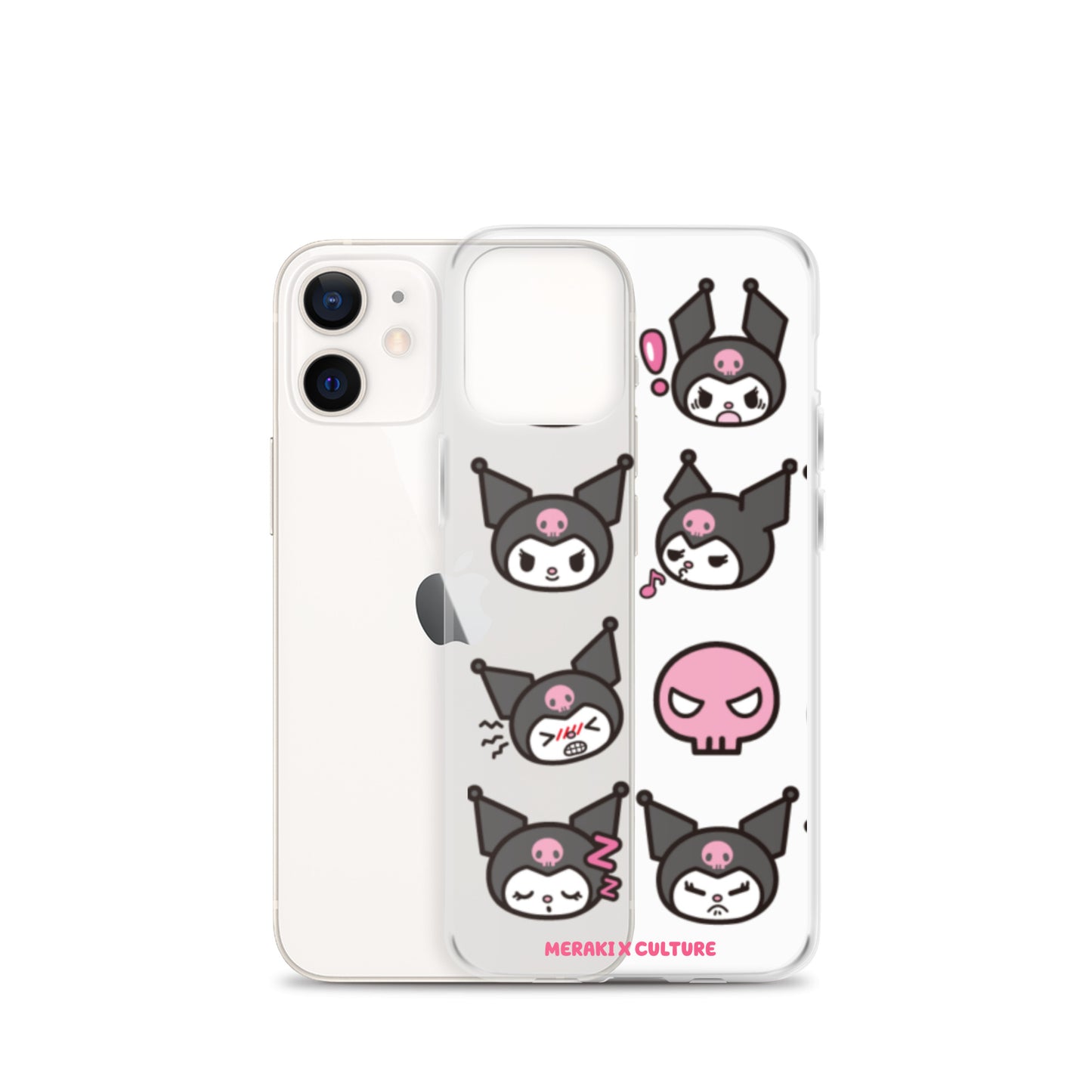 Kuromi Clear Phone Case