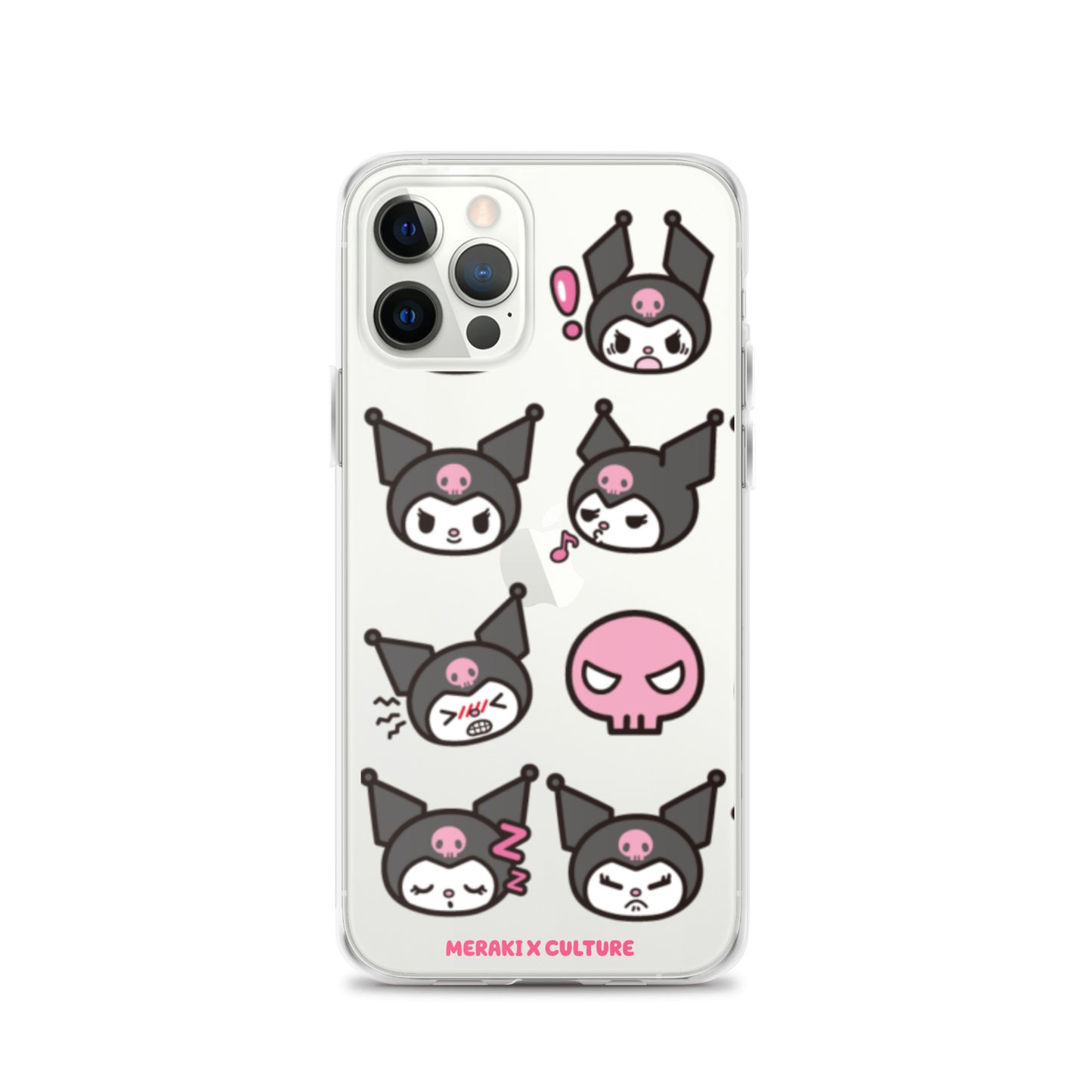 Kuromi Clear Phone Case