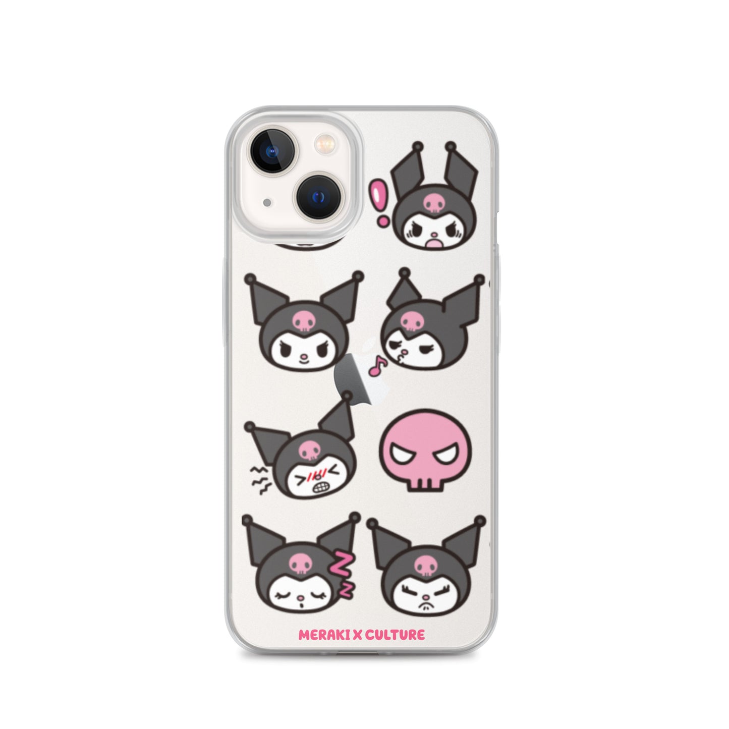 Kuromi Clear Phone Case