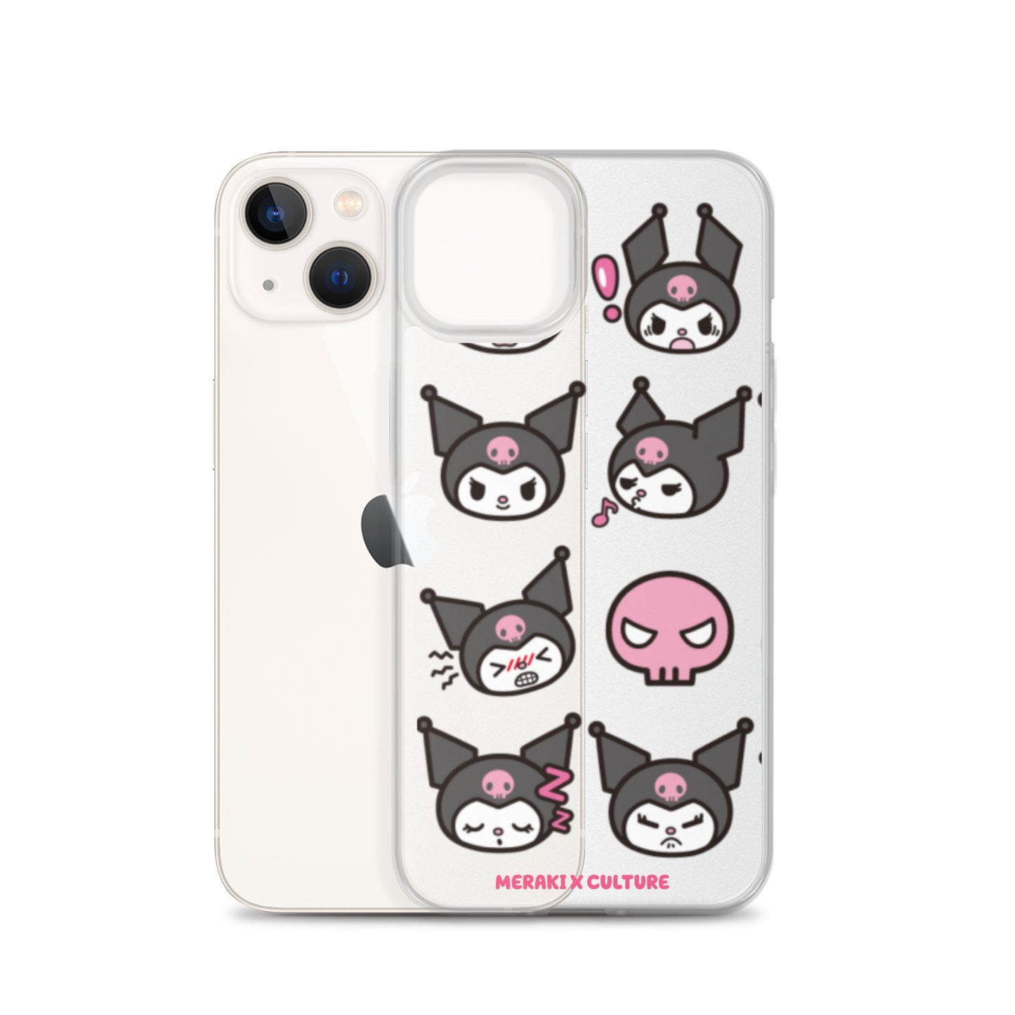 Kuromi Clear Phone Case