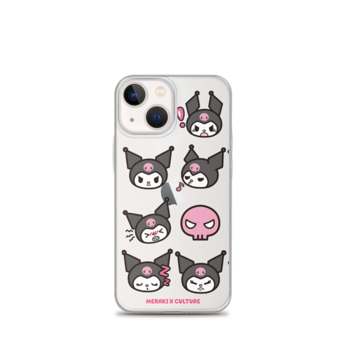 Kuromi Clear Phone Case