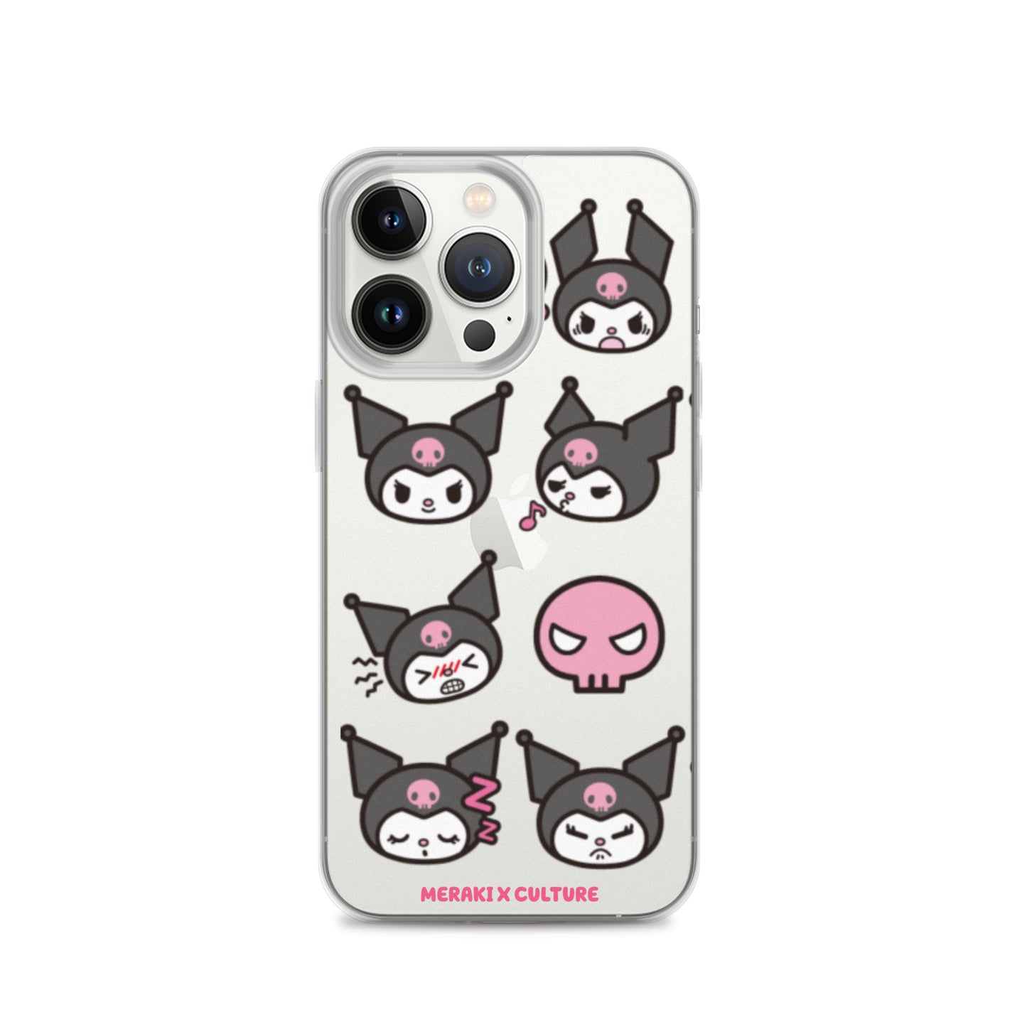 Kuromi Clear Phone Case