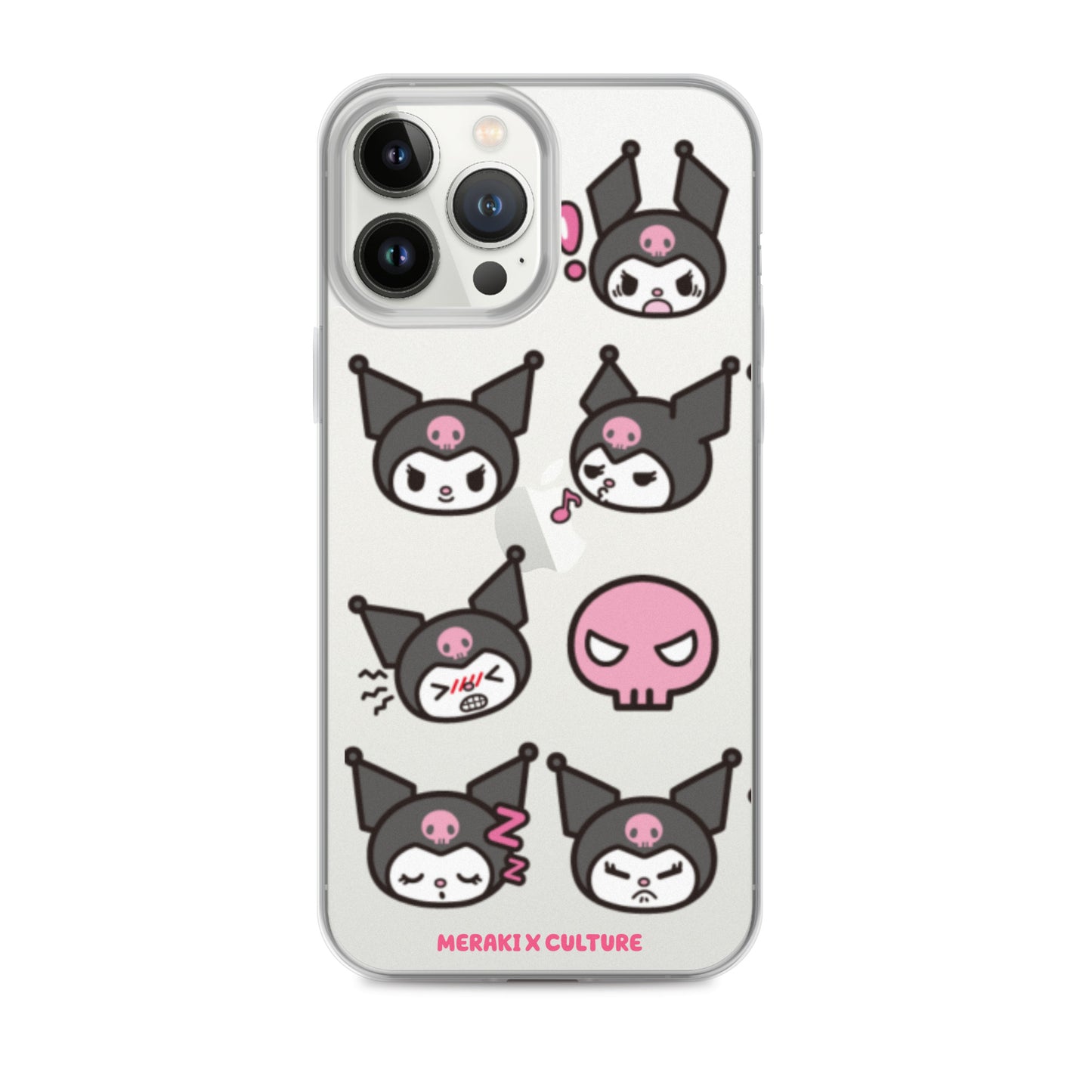 Kuromi Clear Phone Case