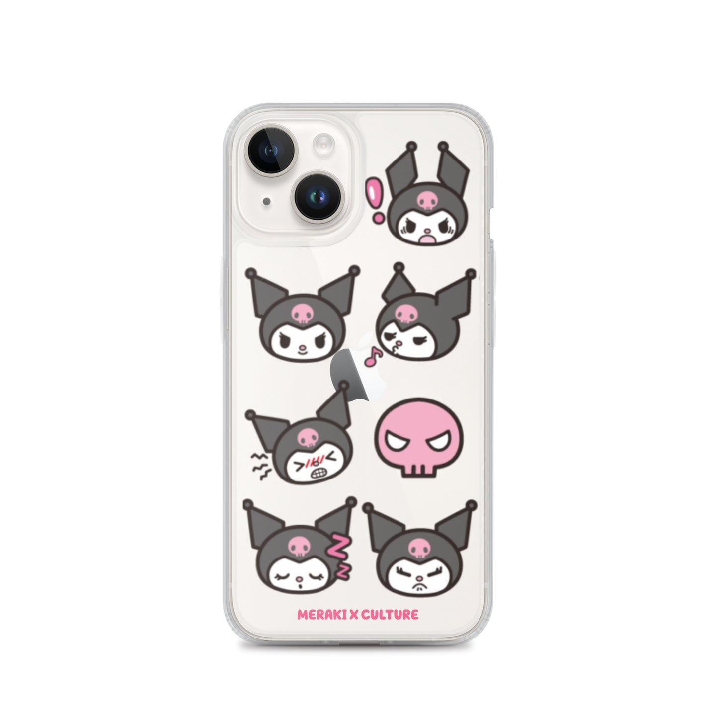 Kuromi Clear Phone Case