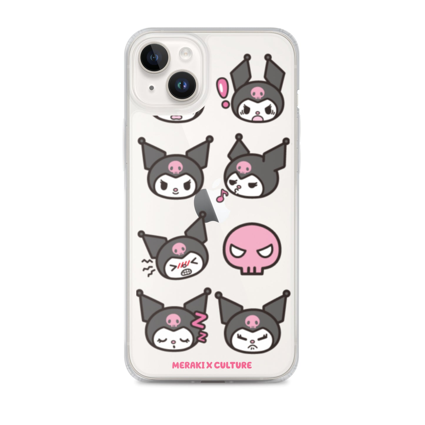 Kuromi Clear Phone Case